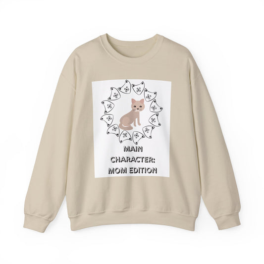 Main Character: Mom Edition Crewneck Sweatshirt - Cozy & Fun