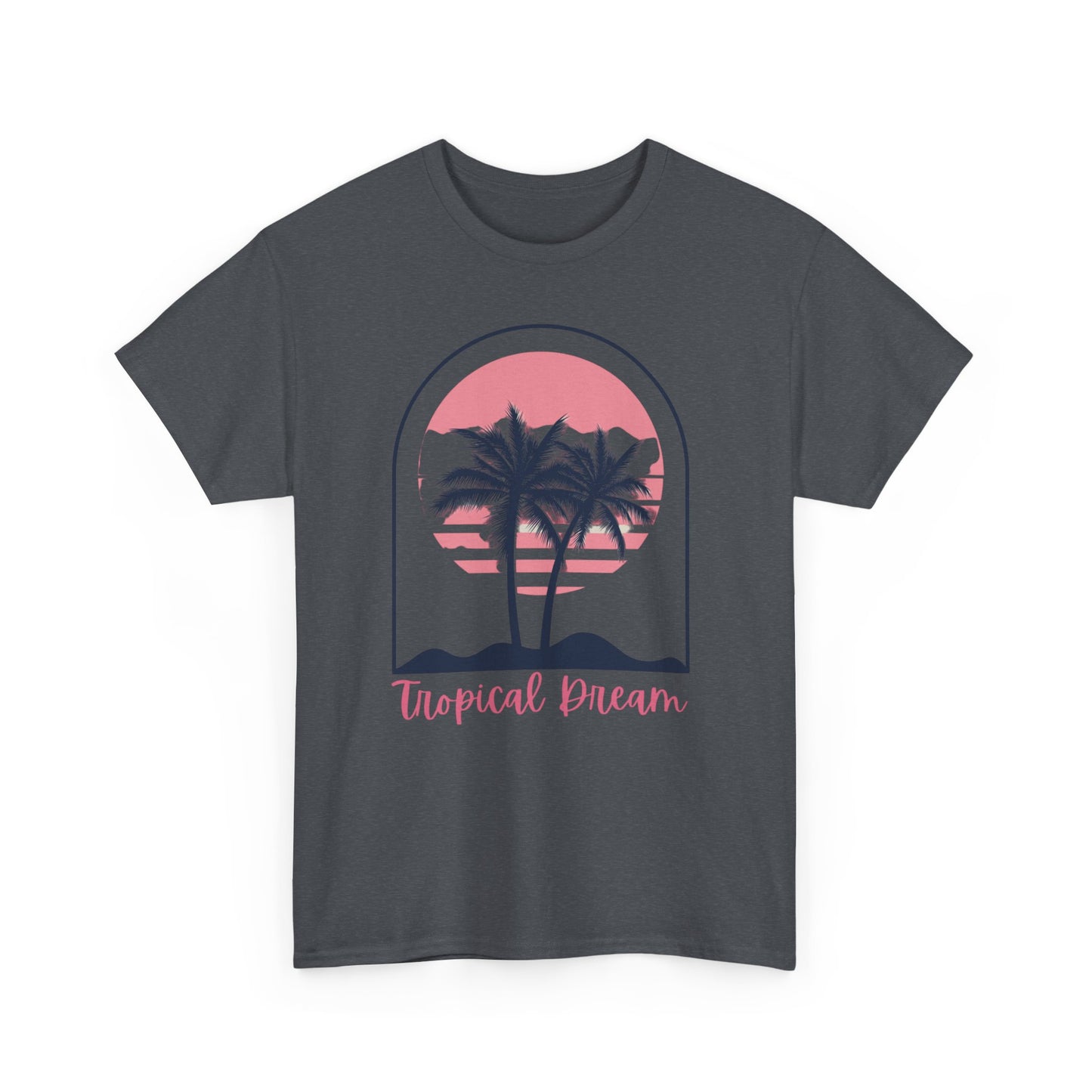 Tropical Dream Tee - Unisex Cotton T-Shirt, Summer Apparel, Beachwear, Vacation Shirt, Casual Outfit