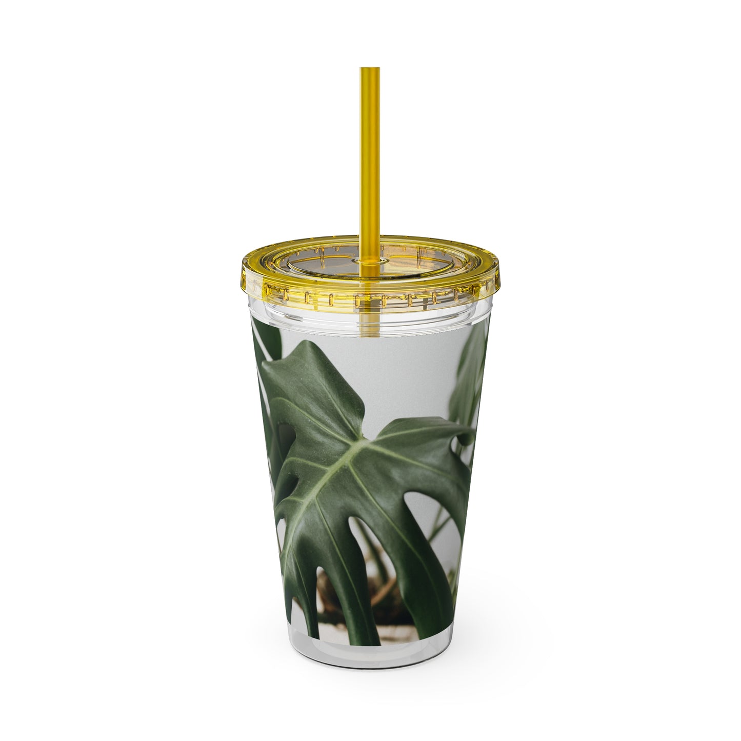 Sunsplash Tumbler with Straw, 16oz | Tropical Drinkware, Eco-Friendly Travel Cup, Summer Party Tumbler, Plant Lover Gift, Reusable [...]