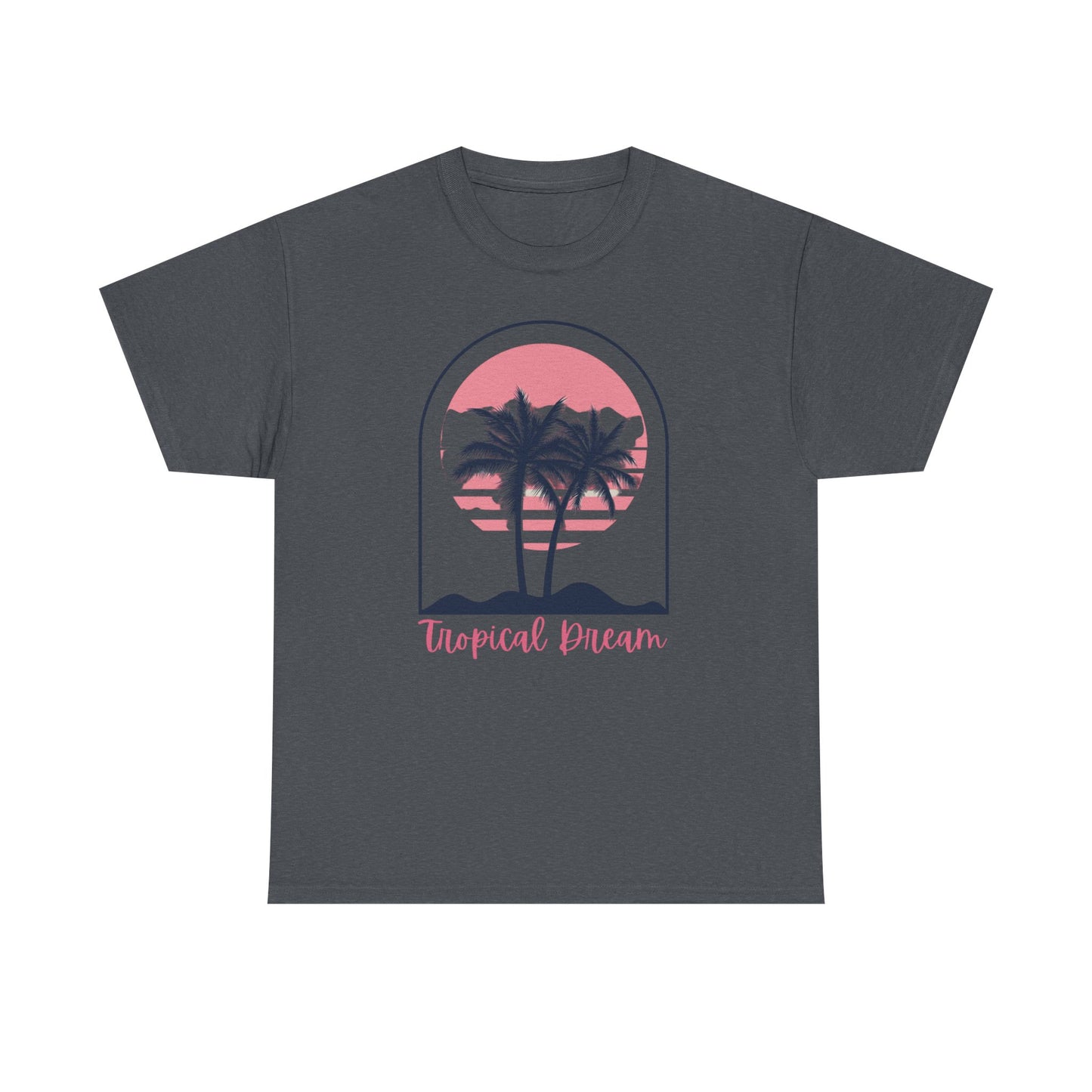 Tropical Dream Tee - Unisex Cotton T-Shirt, Summer Apparel, Beachwear, Vacation Shirt, Casual Outfit