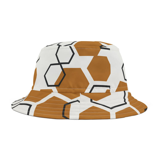 Trendy Bucket Hat, Summer Hat, Stylish Sun Protection, Casual Weekend Wear, Great Gift for Fashion Lovers, Unique Graphic Design
