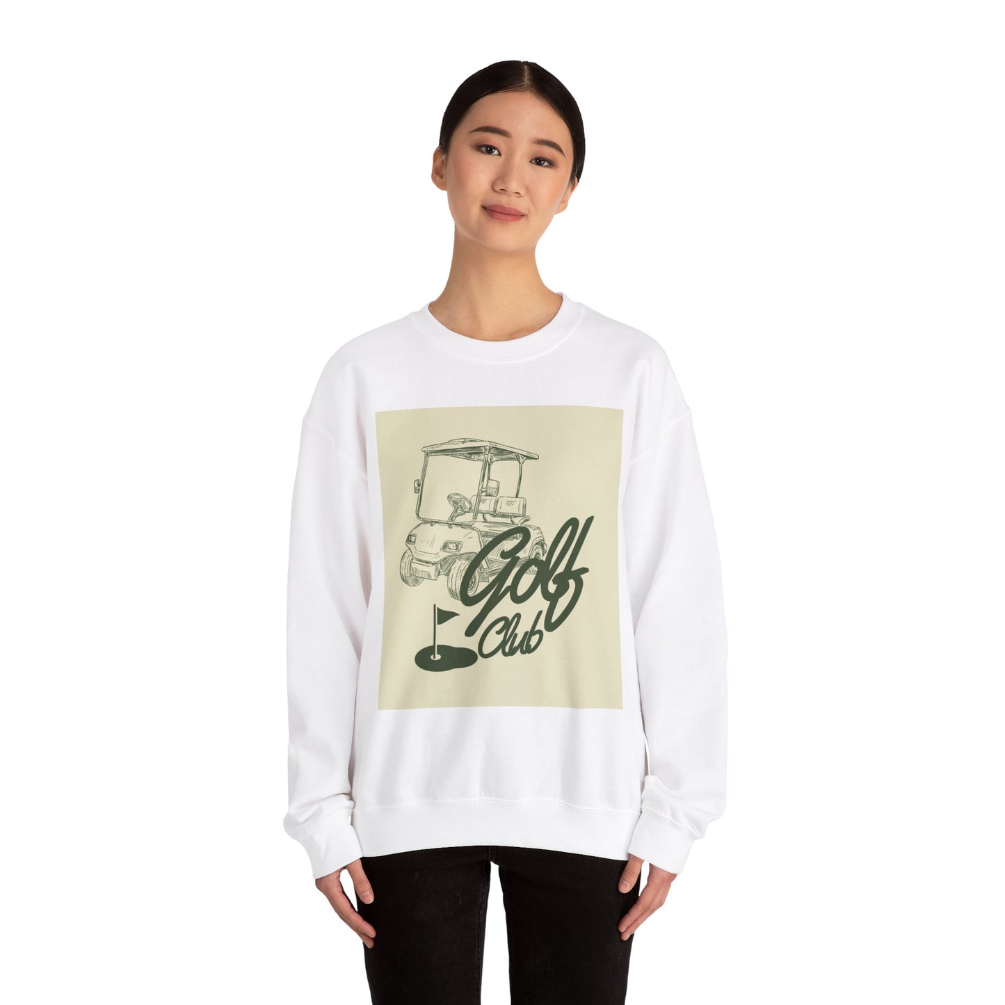 ‘Golf Club’ Unisex Heavy Blend™ Crewneck Sweatshirt