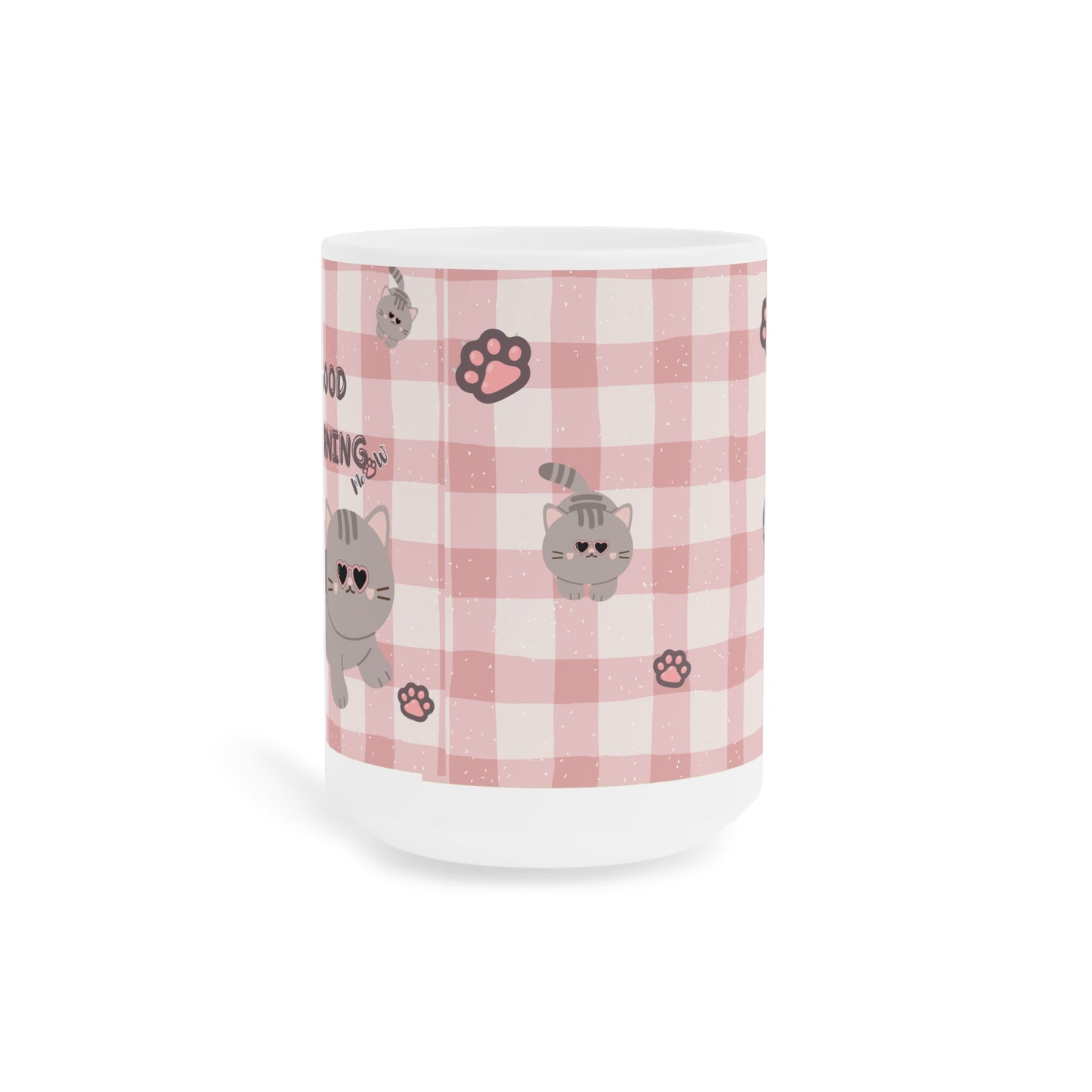 Cute Cat Good Morning Ceramic Mug, Gift for Cat Lovers, Cozy Kitchen Decor, Perfect for Birthdays, Coffee Lover's Gift, Kitty-Themed [...]