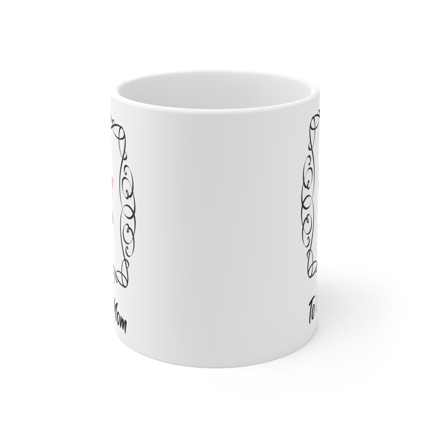 To the Best Mom Floral Ceramic Mug - Perfect Gift for Mother's Day & Celebrations