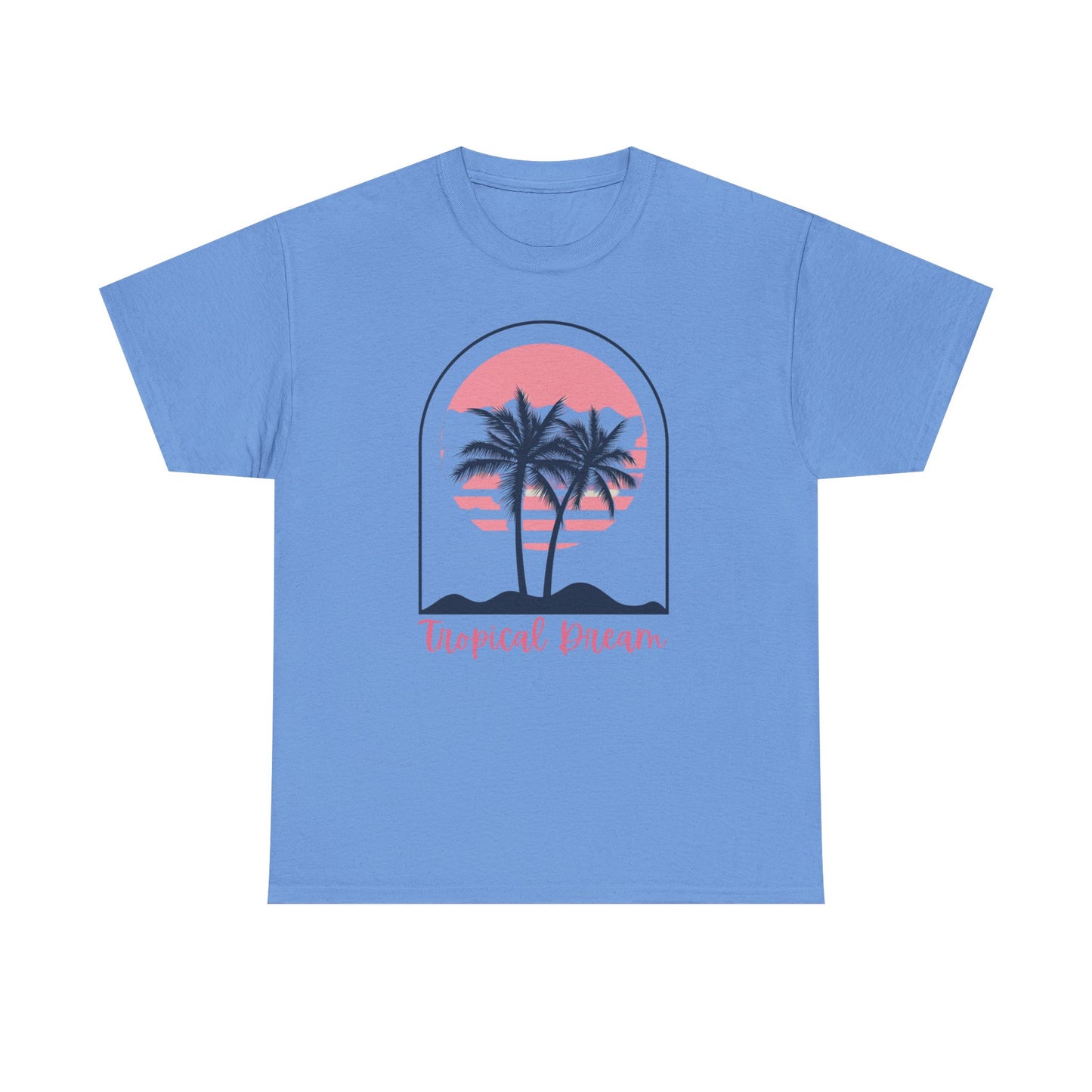 Tropical Dream Tee - Unisex Cotton T-Shirt, Summer Apparel, Beachwear, Vacation Shirt, Casual Outfit