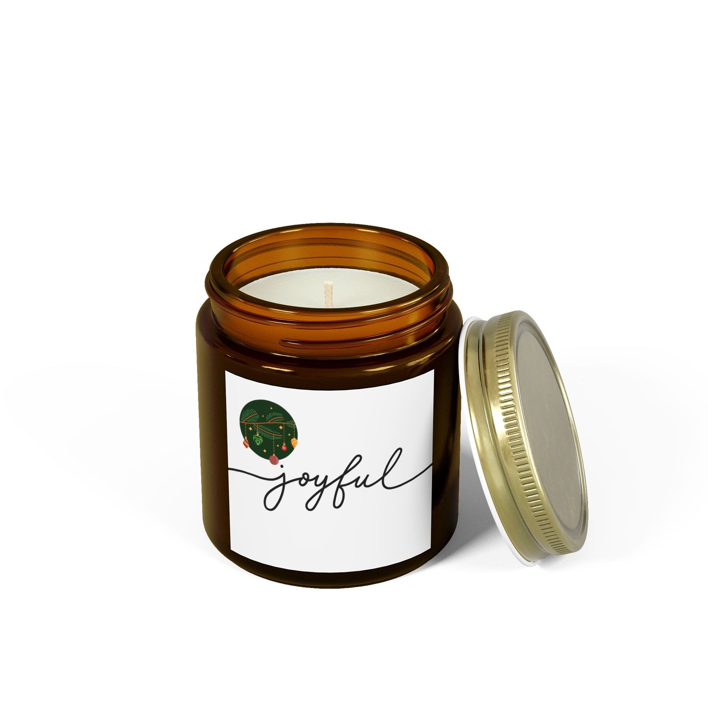 Candles - Joyful Coconut Apricot Scented Candle