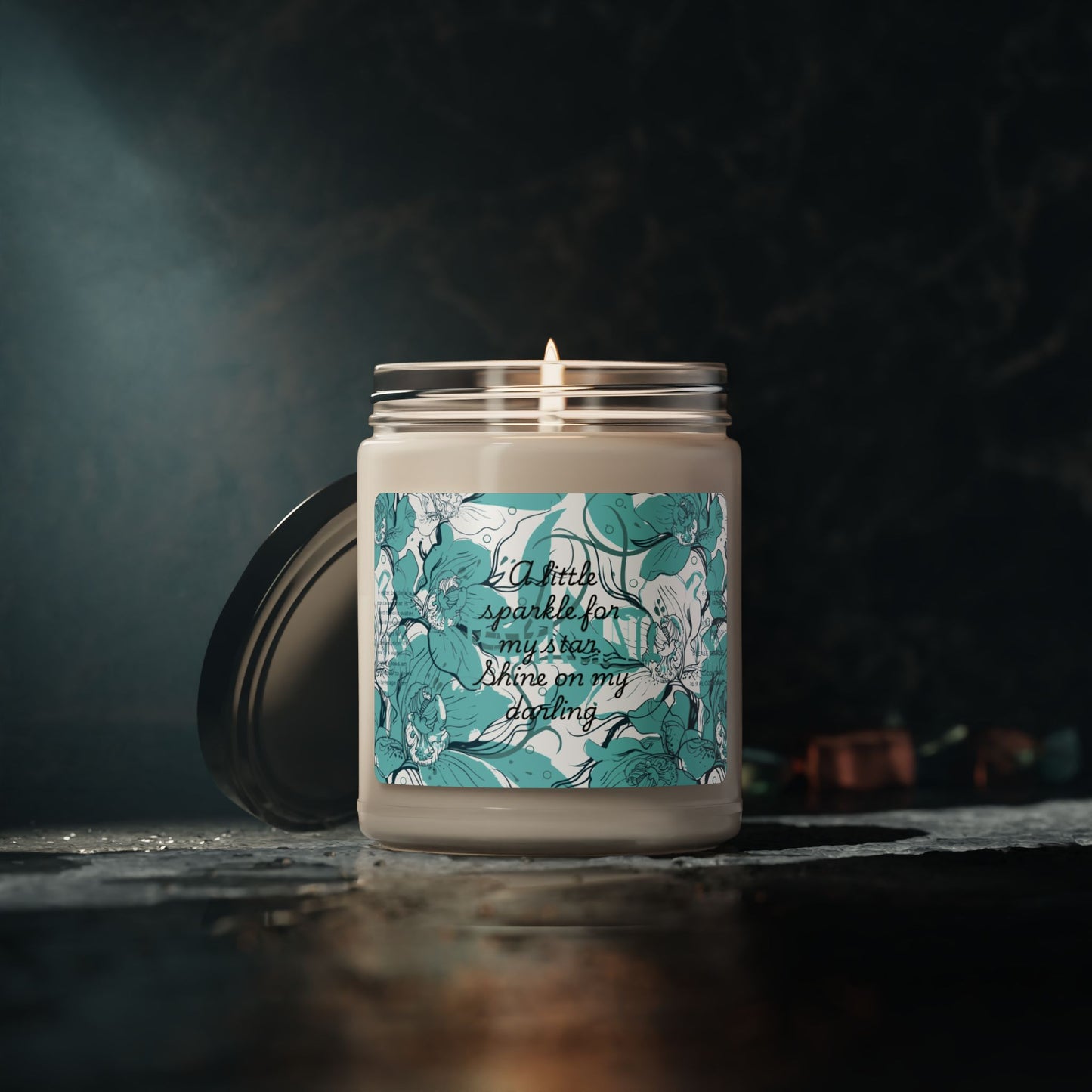 ‘A little Sparkle for my Star, Shine on my Darling’ Soy Candle 9oz