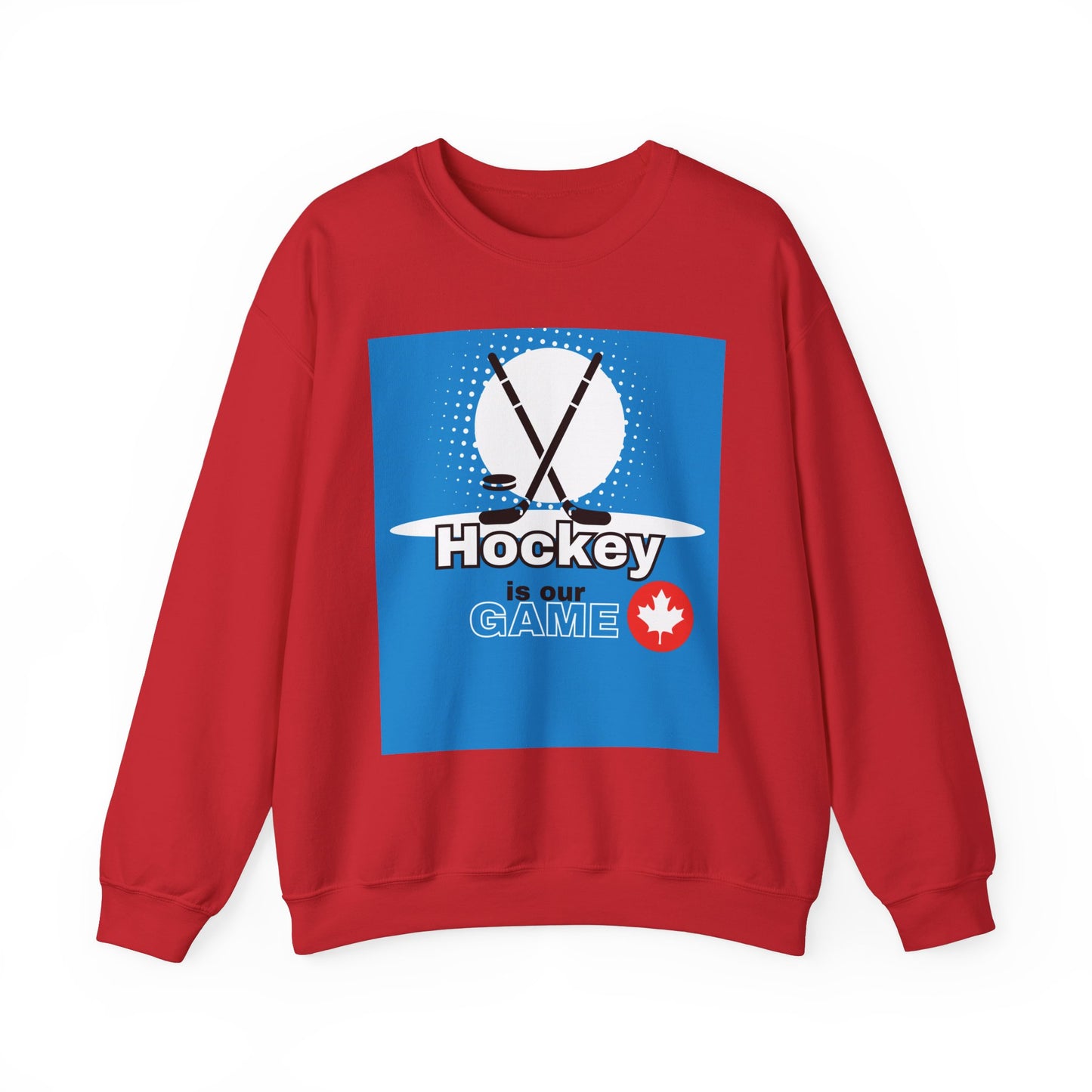 Hockey Is Our Game Unisex Crewneck Sweatshirt