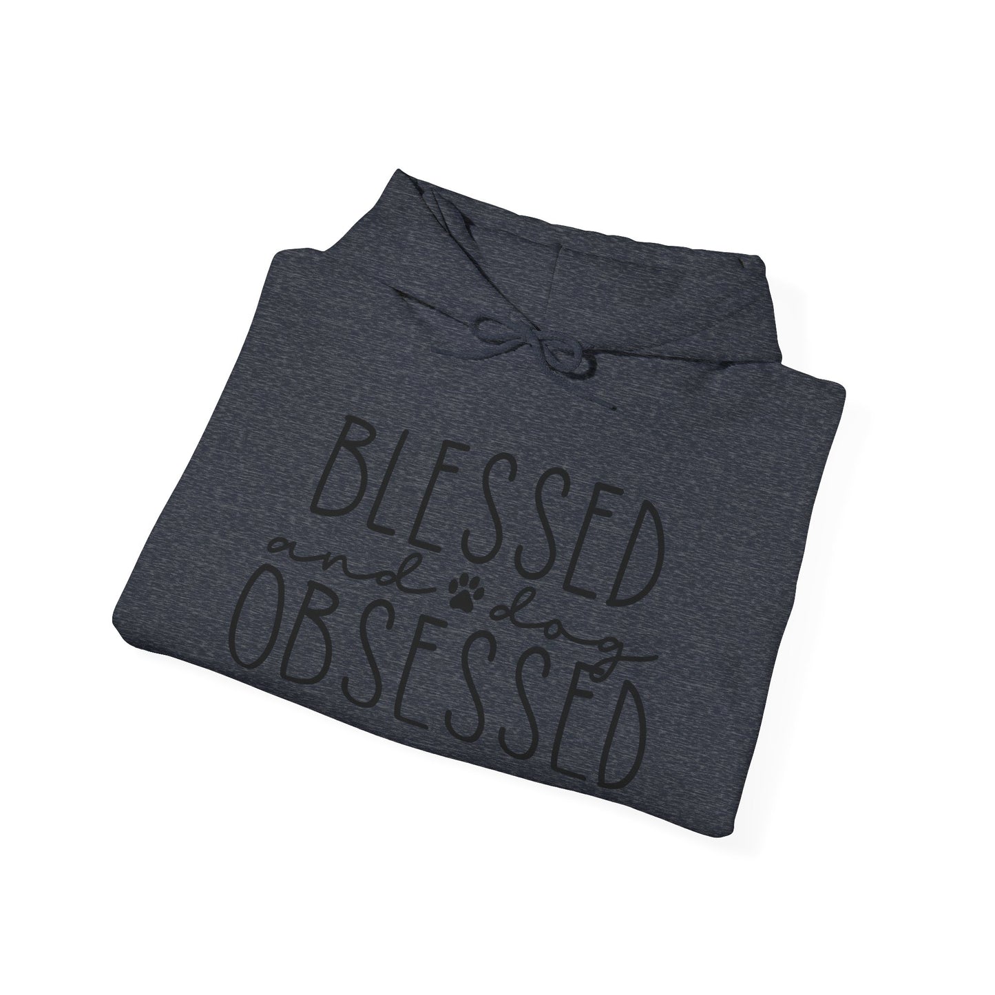 'Blessed & Dog Obsessed' Unisex Heavy Blend™ Hooded Sweatshirt