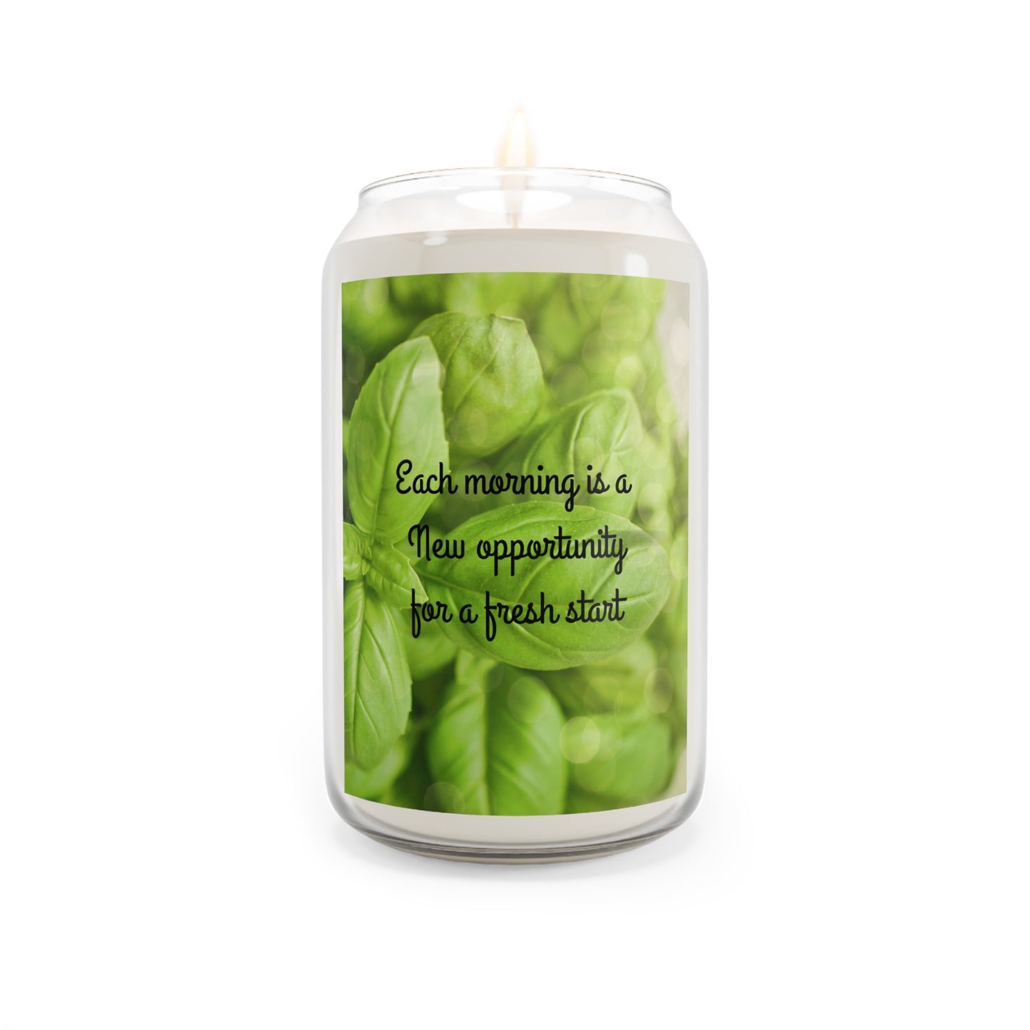 ‘Each morning is an opportunity for a fresh start’ Scented Candle, 13.75oz