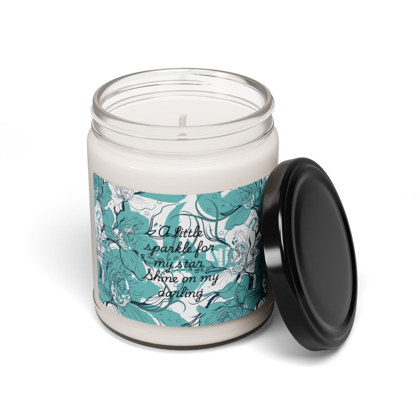 ‘A little Sparkle for my Star, Shine on my Darling’ Soy Candle 9oz