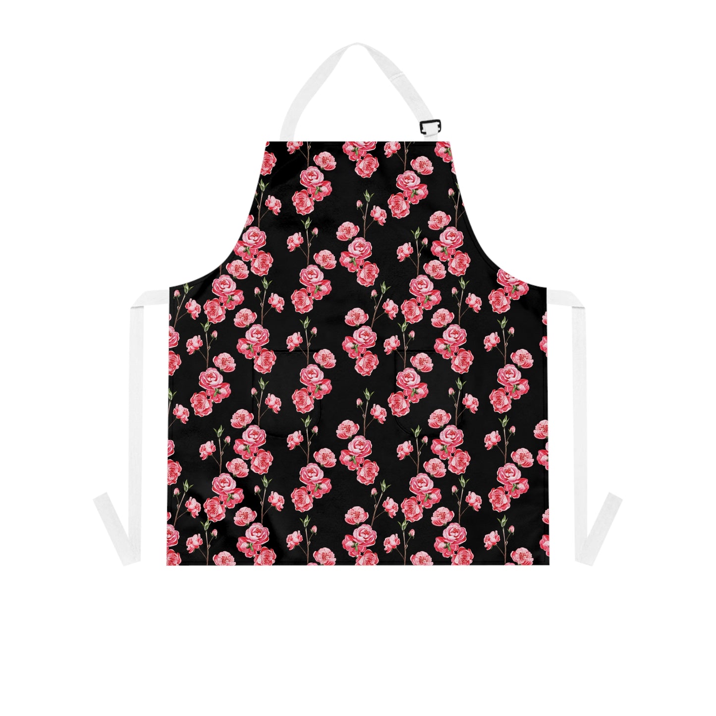 Floral Chef Apron - Stylish Kitchen Wear for Cooking Enthusiasts