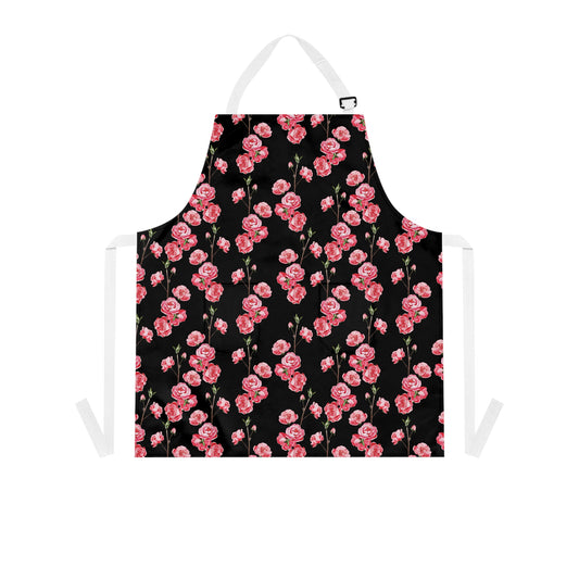 Floral Chef Apron - Stylish Kitchen Wear for Cooking Enthusiasts