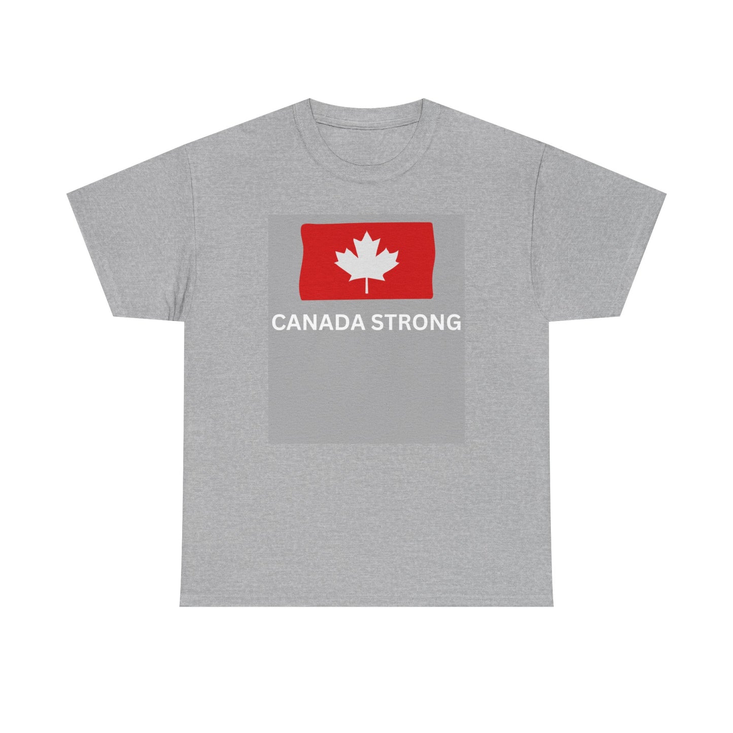 Canada Strong Unisex Heavy Cotton Tee - Celebrate Resilience in Style
