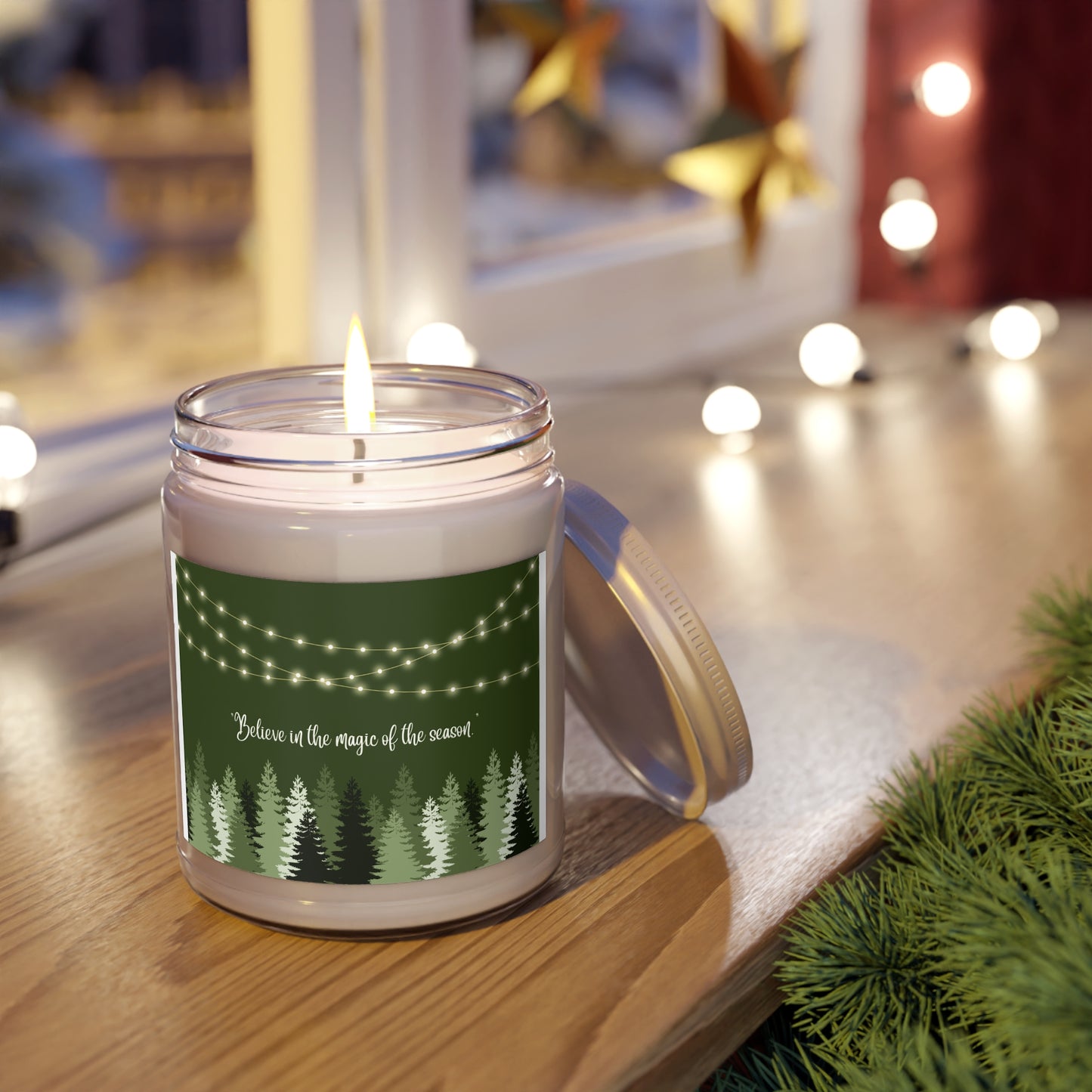 ‘Believe in the magic of the season’ Scented Candles, Seasonal Magic 9oz