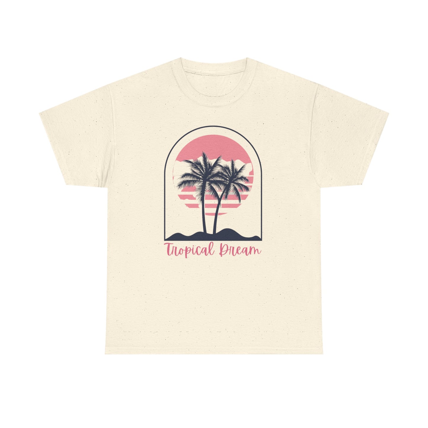 Tropical Dream Tee - Unisex Cotton T-Shirt, Summer Apparel, Beachwear, Vacation Shirt, Casual Outfit