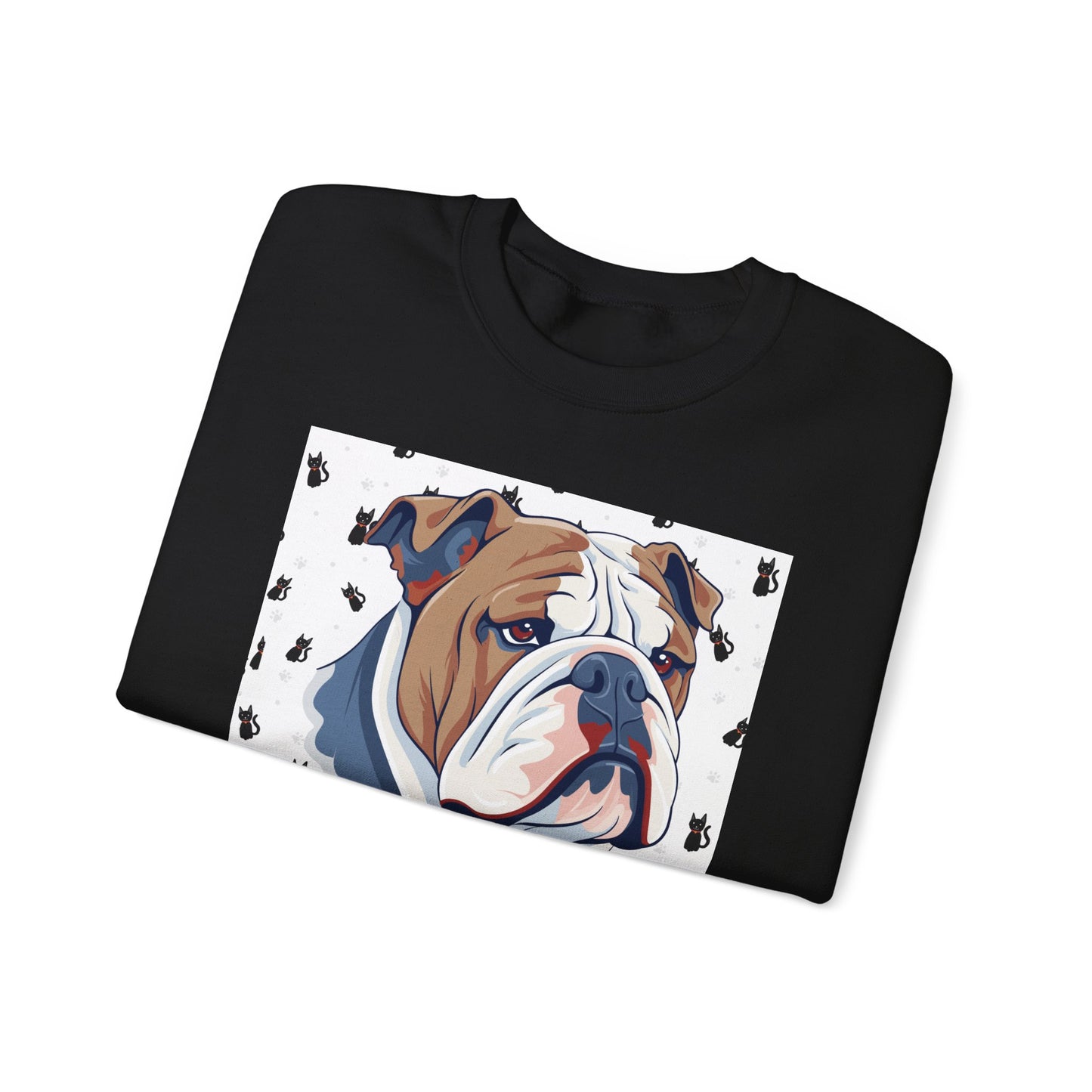 I Miss You Mommy Bulldog Sweatshirt - Unisex Heavy Blend™ Crewneck