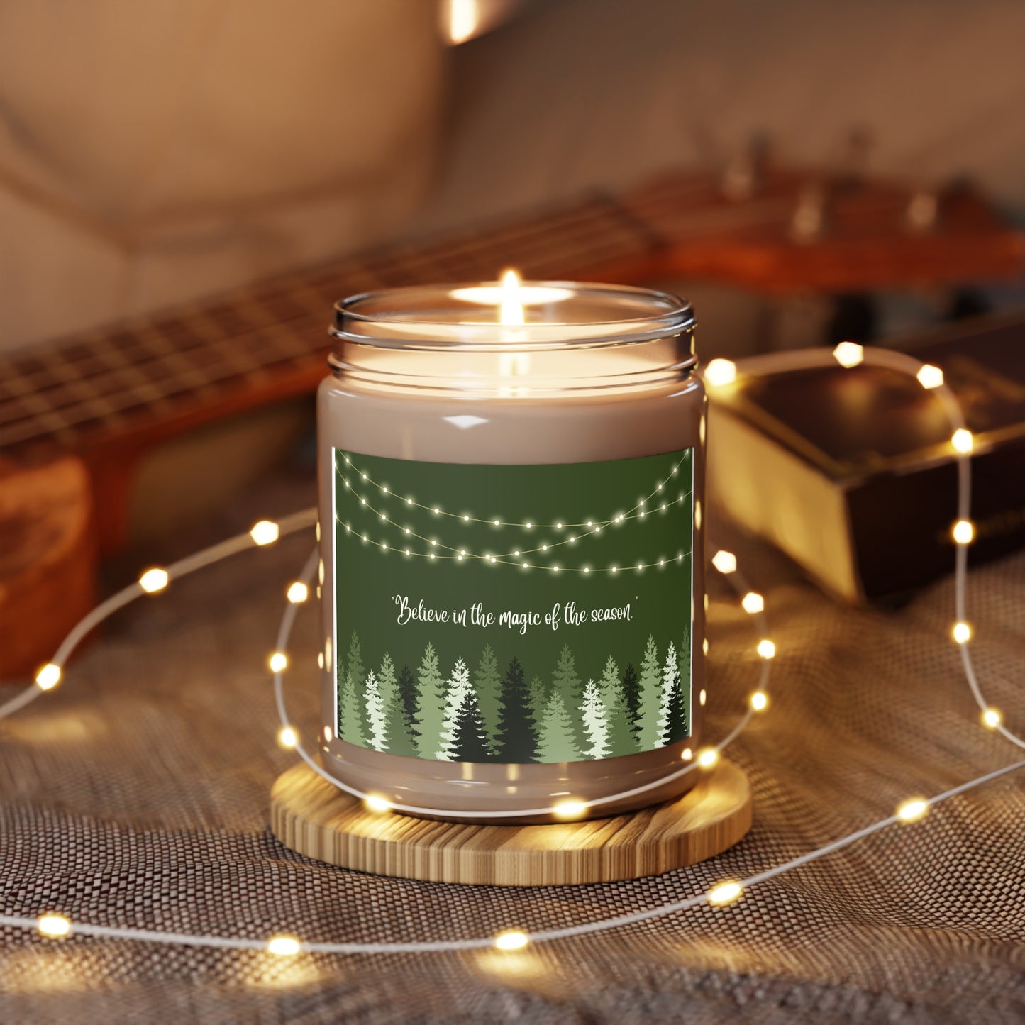 ‘Believe in the magic of the season’ Scented Candles, Seasonal Magic 9oz