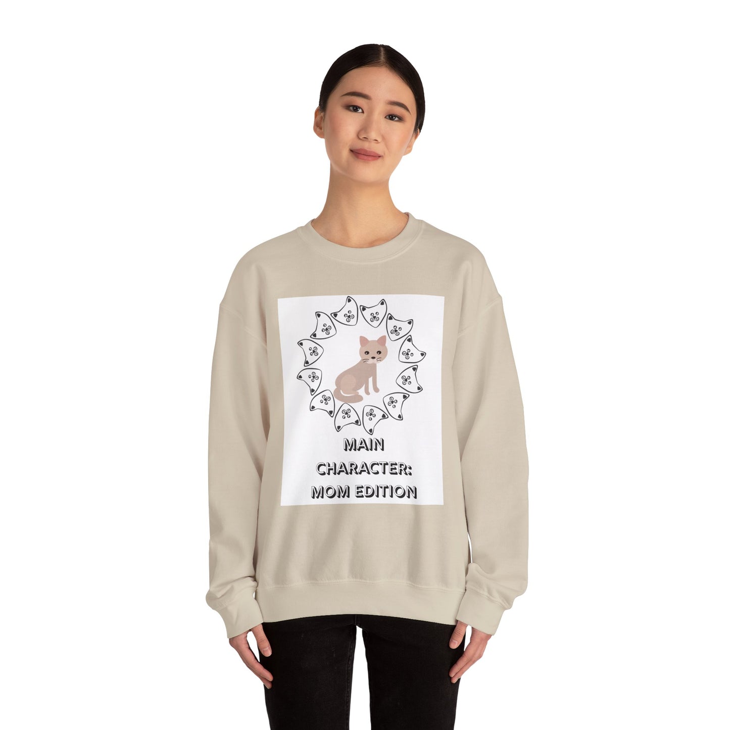 Main Character: Mom Edition Crewneck Sweatshirt - Cozy & Fun