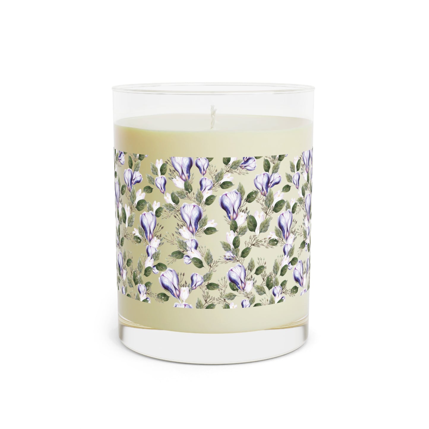 ‘Flowers’ Scented Candle - Full Glass, 11oz