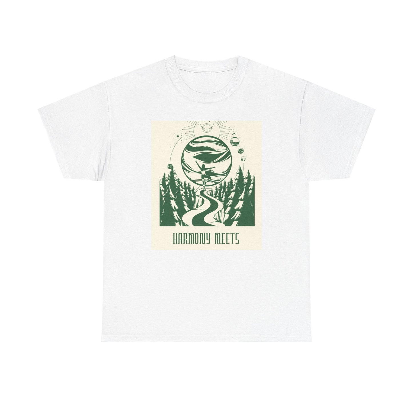Nature-Inspired Harmony Tee | Unisex Heavy Cotton T-Shirt for Outdoor Lovers, Gifts for Friends, Eco-Conscious Apparel, Camping Gear, [...]