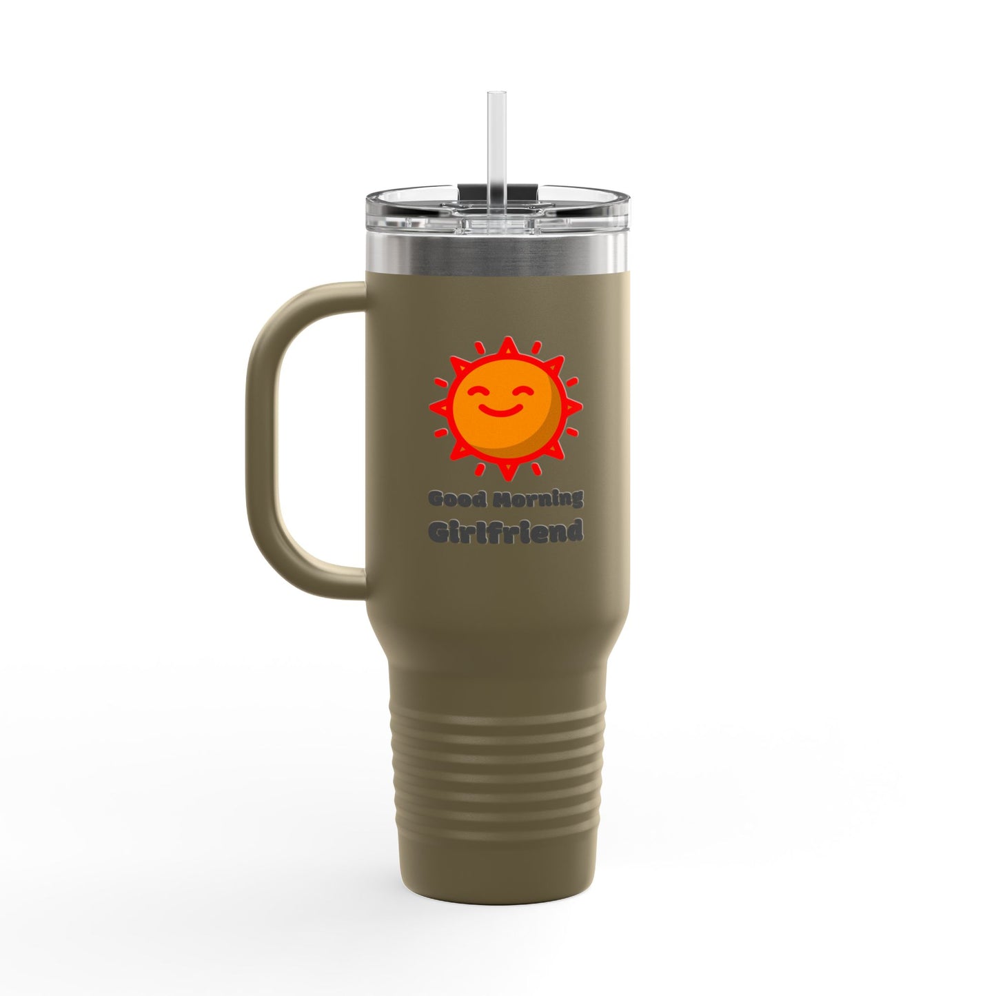 ‘Good Morning Girlfriend’ Insulated Travel Mug, 40oz