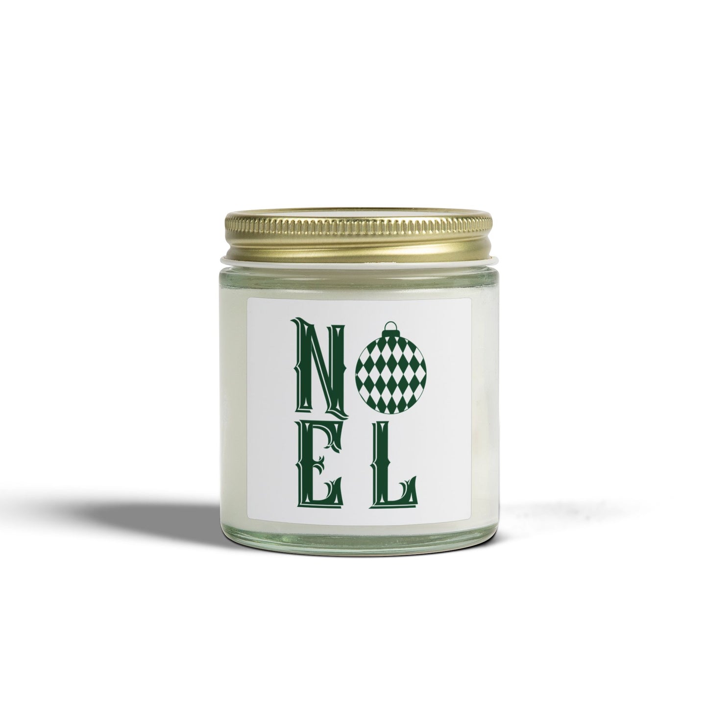 Noel Scented Candles, Coconut Apricot Wax (4oz, 9oz)