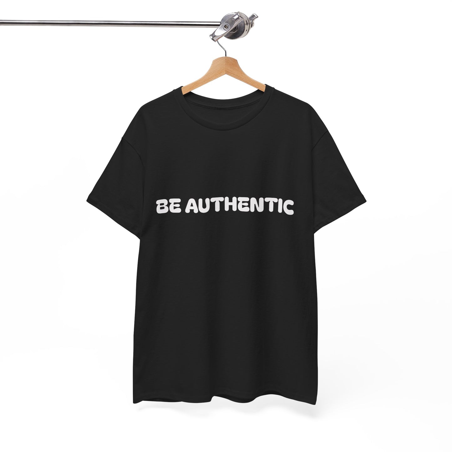 ‘Be Authentic’ Unisex Heavy Cotton Tee