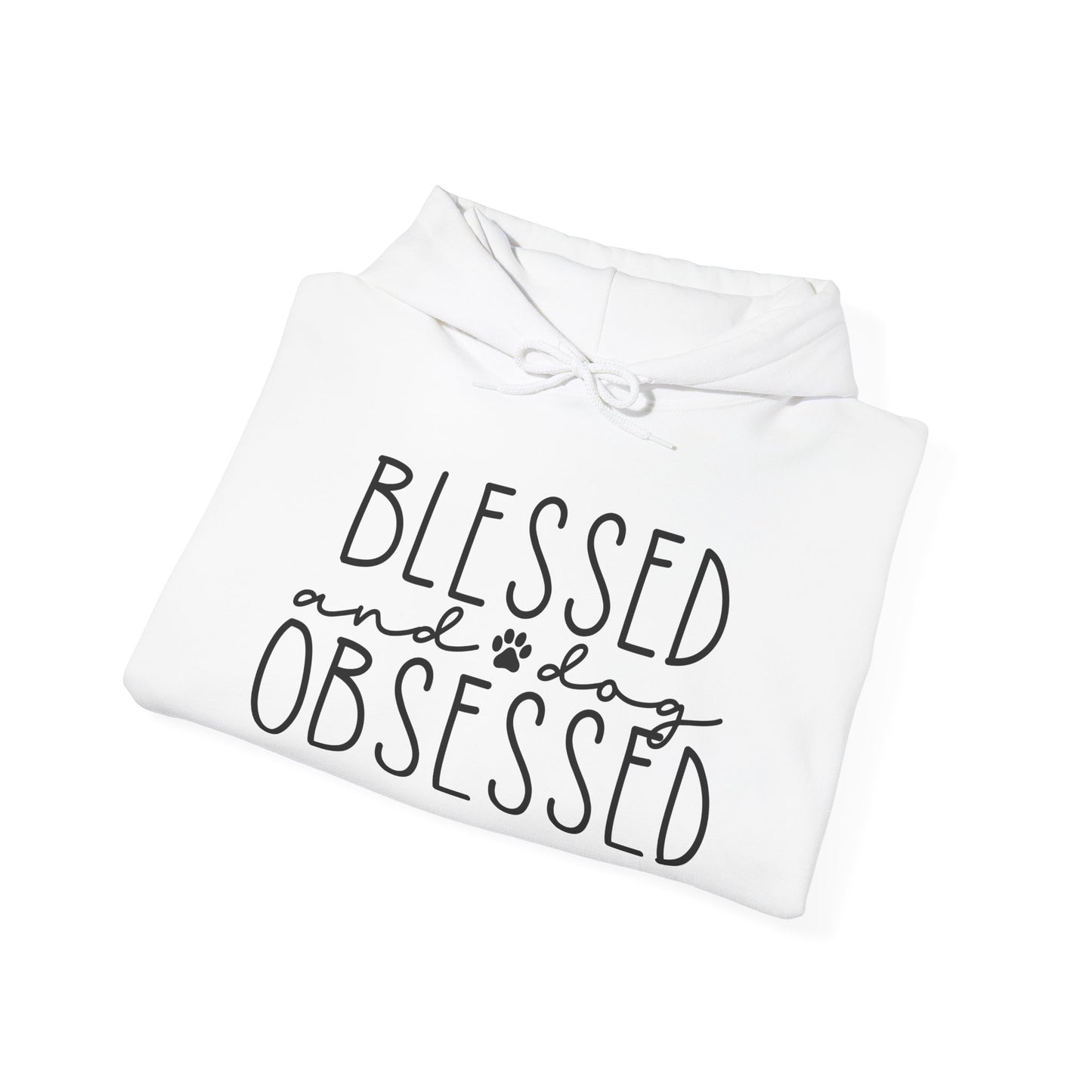 'Blessed & Dog Obsessed' Unisex Heavy Blend™ Hooded Sweatshirt