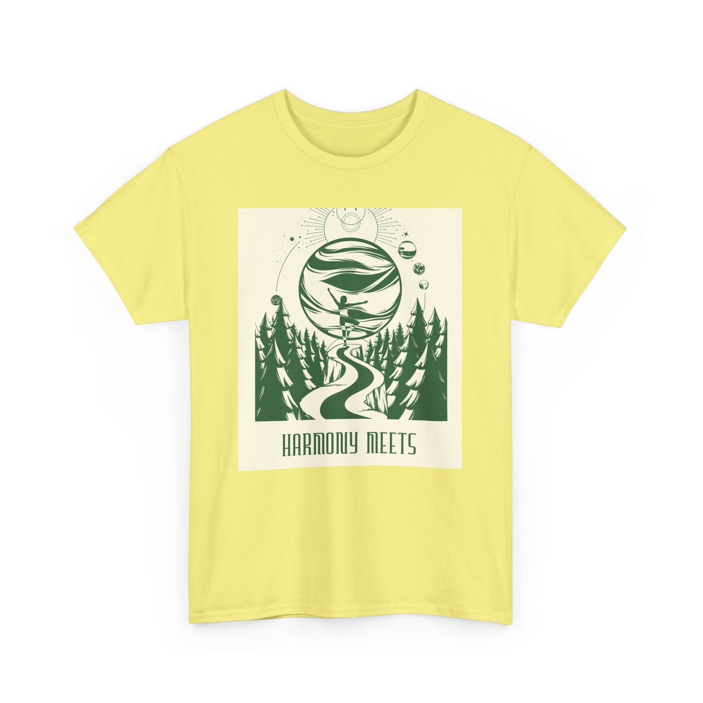 Nature-Inspired Harmony Tee | Unisex Heavy Cotton T-Shirt for Outdoor Lovers, Gifts for Friends, Eco-Conscious Apparel, Camping Gear, [...]