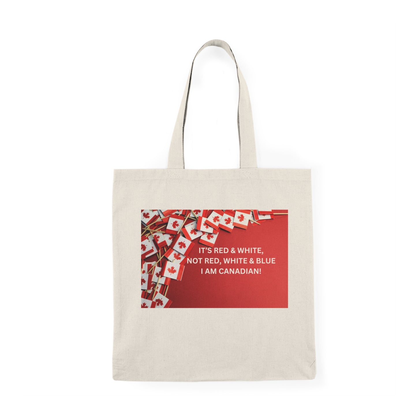 Canadian Pride Tote Bag - Eco-Friendly, Reusable Grocery & Event Bag