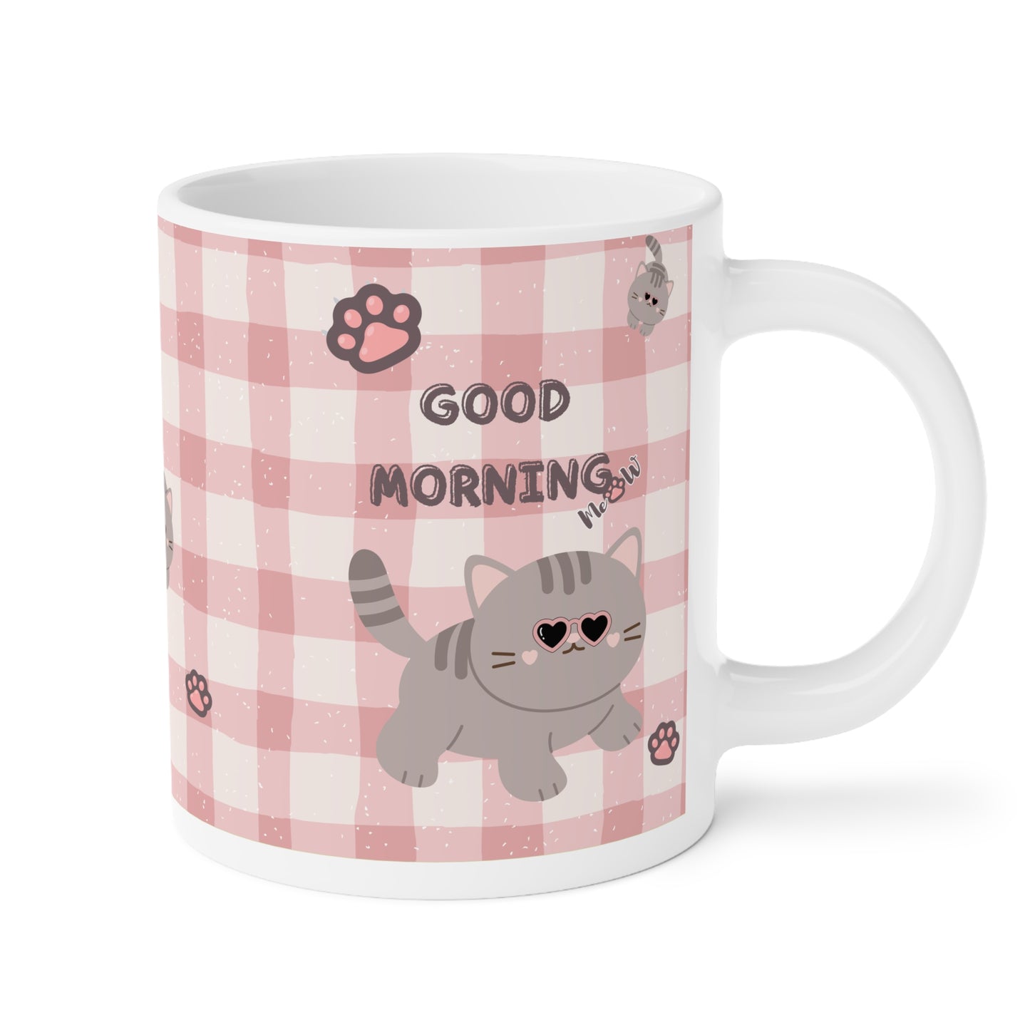 Cute Cat Good Morning Ceramic Mug, Gift for Cat Lovers, Cozy Kitchen Decor, Perfect for Birthdays, Coffee Lover's Gift, Kitty-Themed [...]