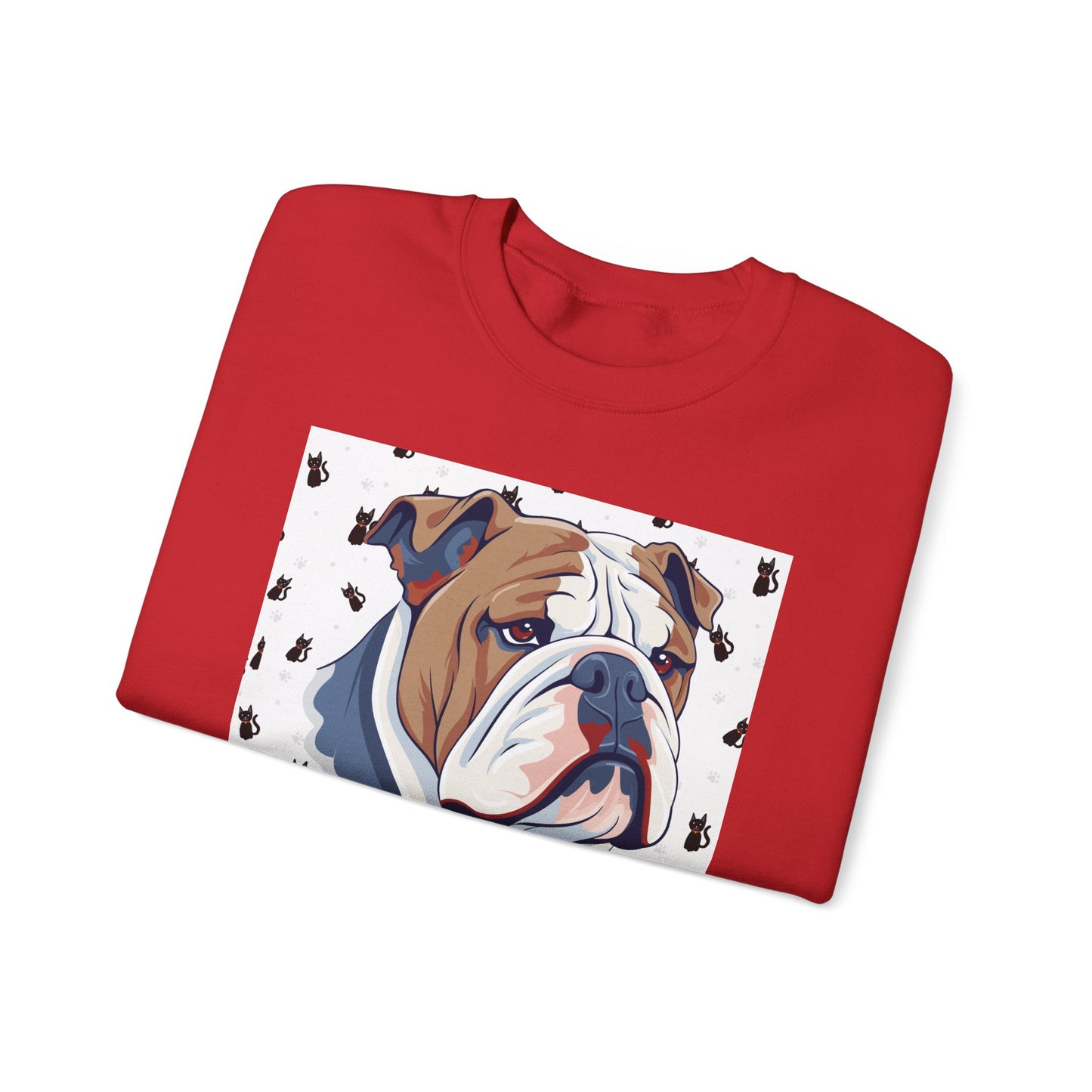 I Miss You Mommy Bulldog Sweatshirt - Unisex Heavy Blend™ Crewneck