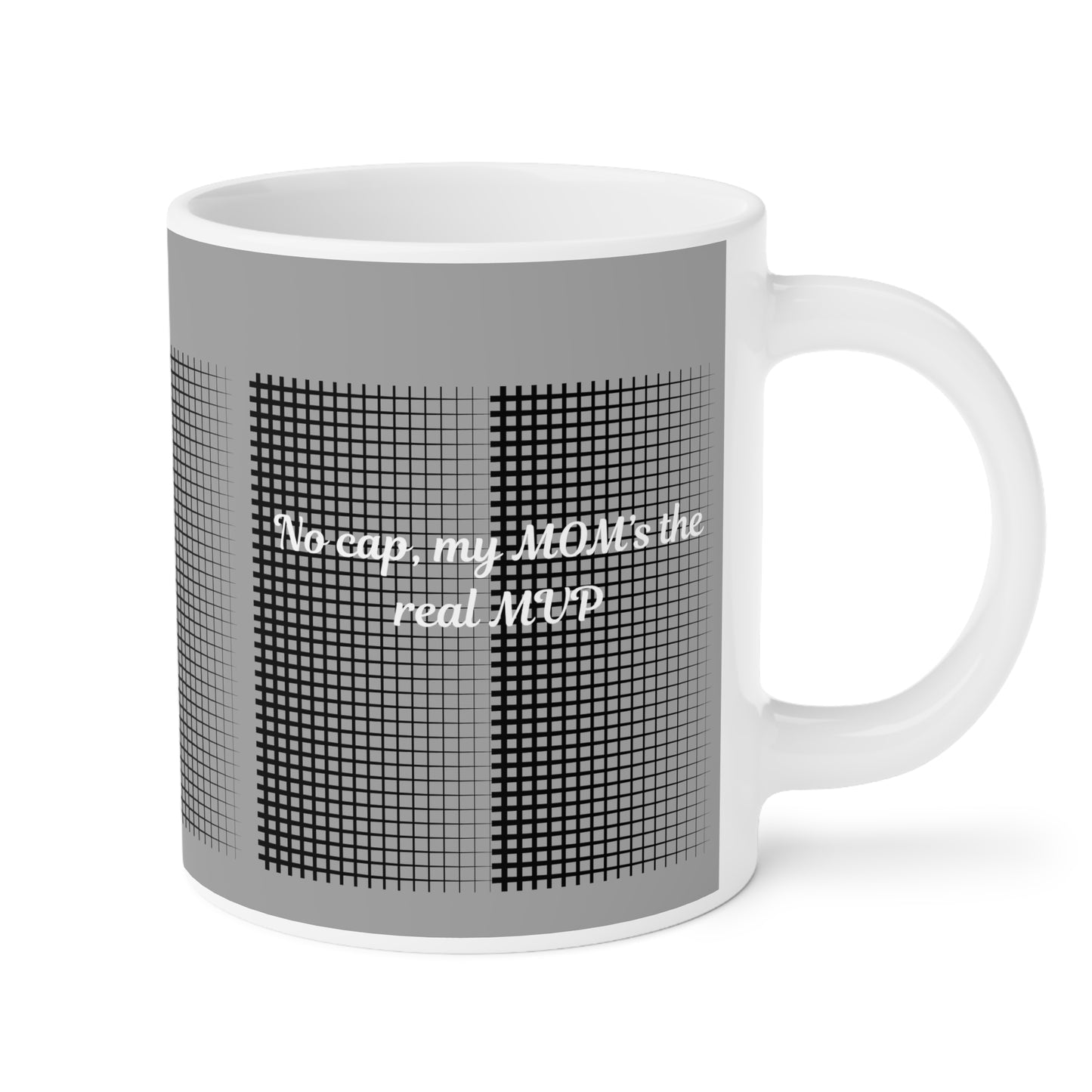 Mom's the Real MVP Ceramic Mug, Gift for Moms, Coffee Mug, Unique Mug, Mother's Day Gift, Inspirational Cup, Custom Mug