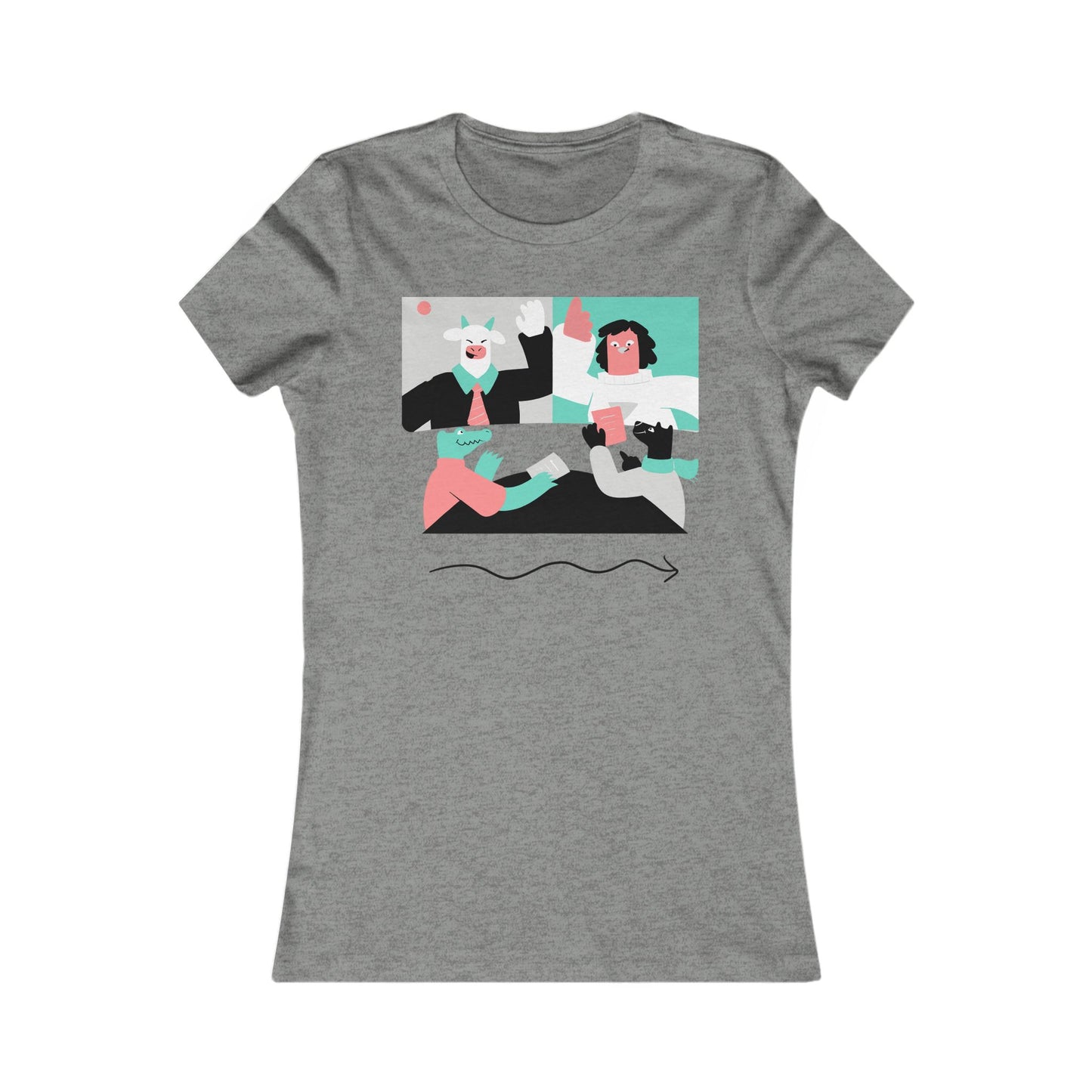 Women’s Favorite Tee - Fun & Playful Graphic Tee for Everyday Comfort