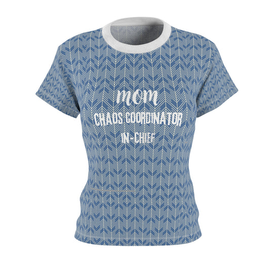 Mom Chaos Coordinator Cut & Sew Tee - Fun & Casual Women's T-Shirt
