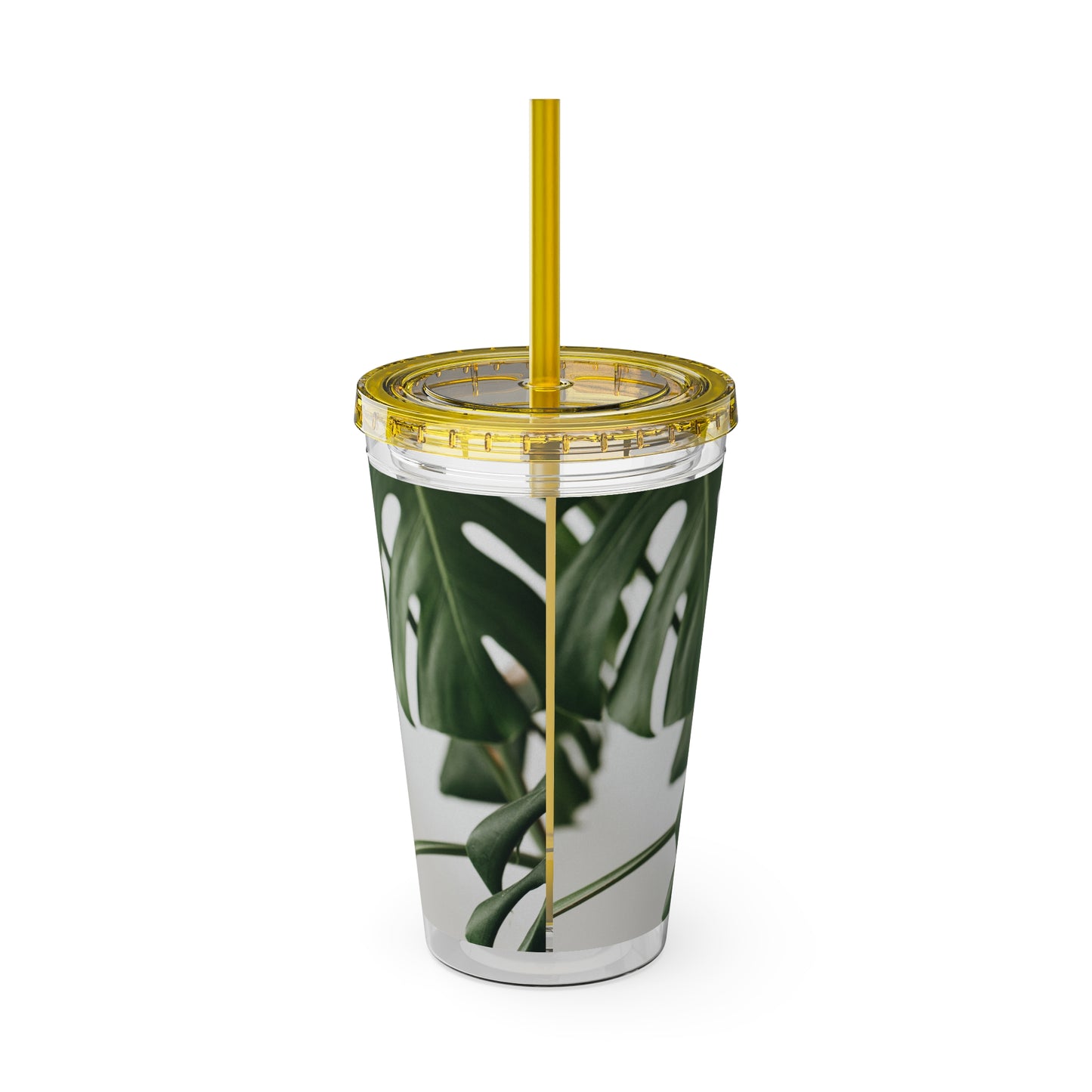 Sunsplash Tumbler with Straw, 16oz | Tropical Drinkware, Eco-Friendly Travel Cup, Summer Party Tumbler, Plant Lover Gift, Reusable [...]