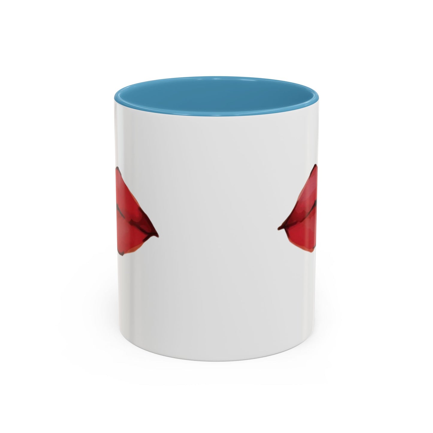 ‘Red Lips’ Accent Coffee Mug (11, 15oz)