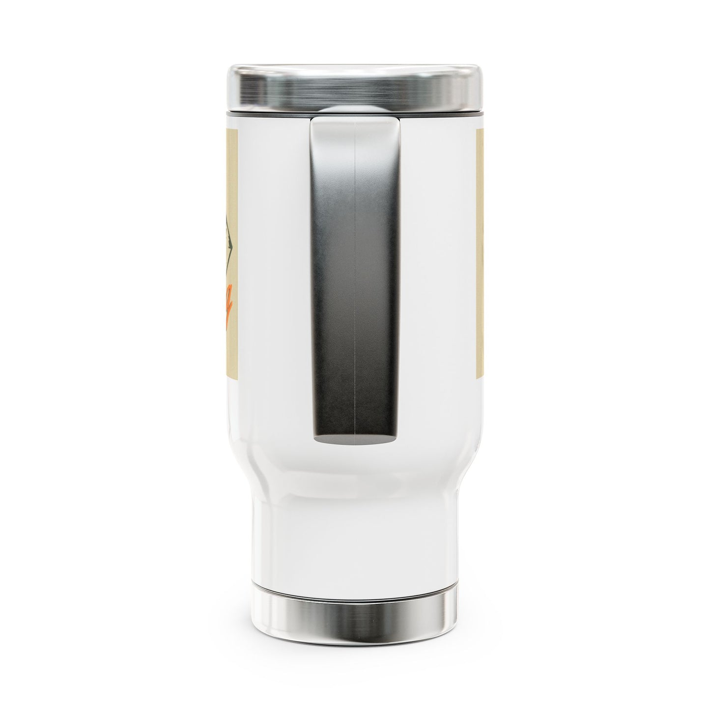 Camping Adventure Stainless Steel Travel Mug with Handle, 14oz - Perfect for Outdoor Enthusiasts, Hiking, Road Trips, Gifts for [...]