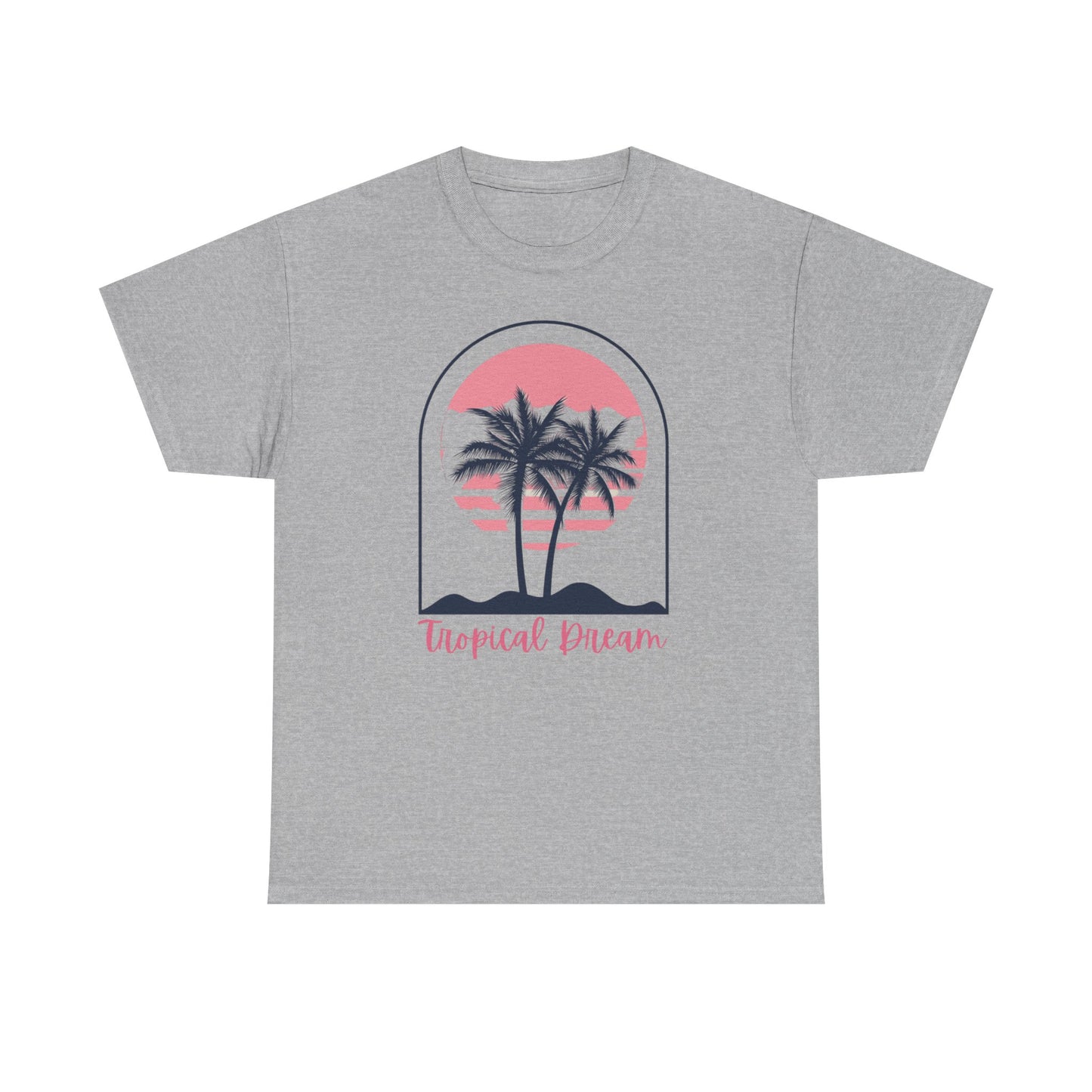 Tropical Dream Tee - Unisex Cotton T-Shirt, Summer Apparel, Beachwear, Vacation Shirt, Casual Outfit