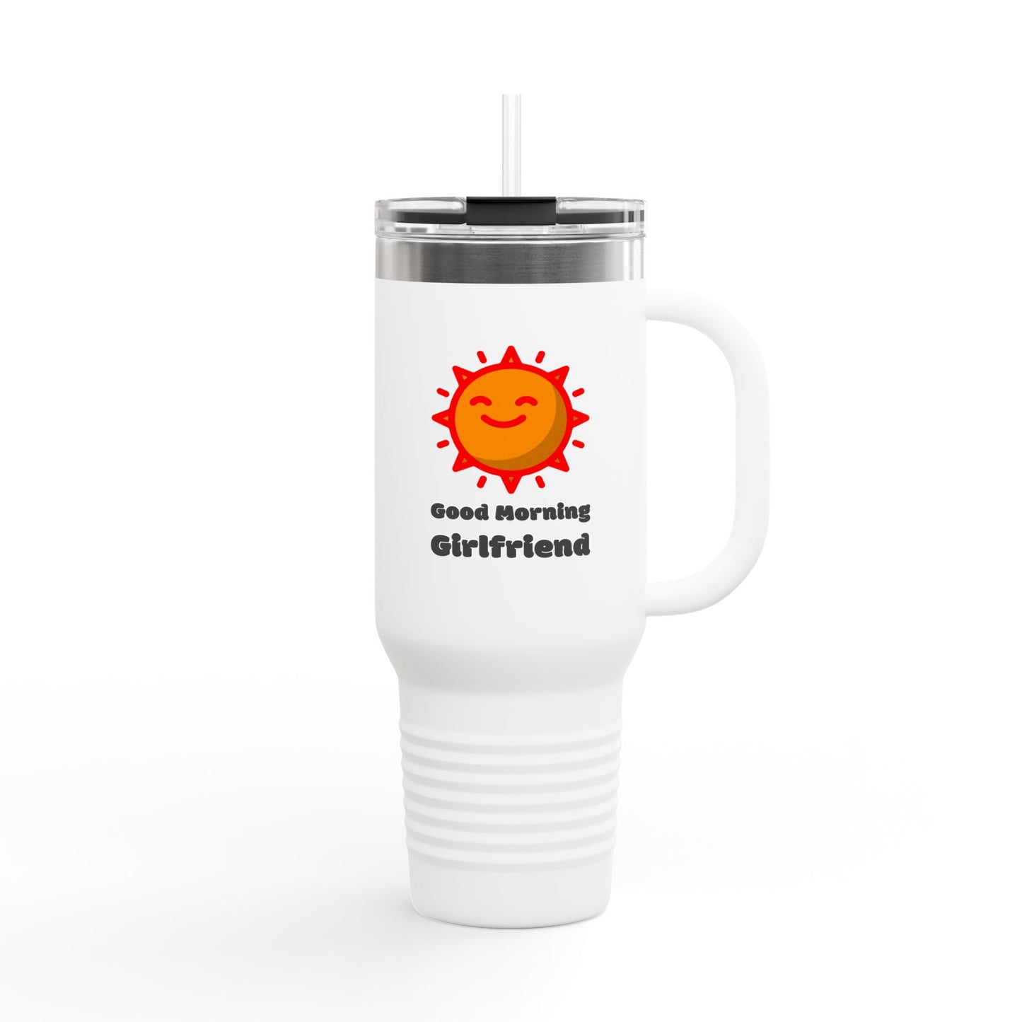 ‘Good Morning Girlfriend’ Insulated Travel Mug, 40oz