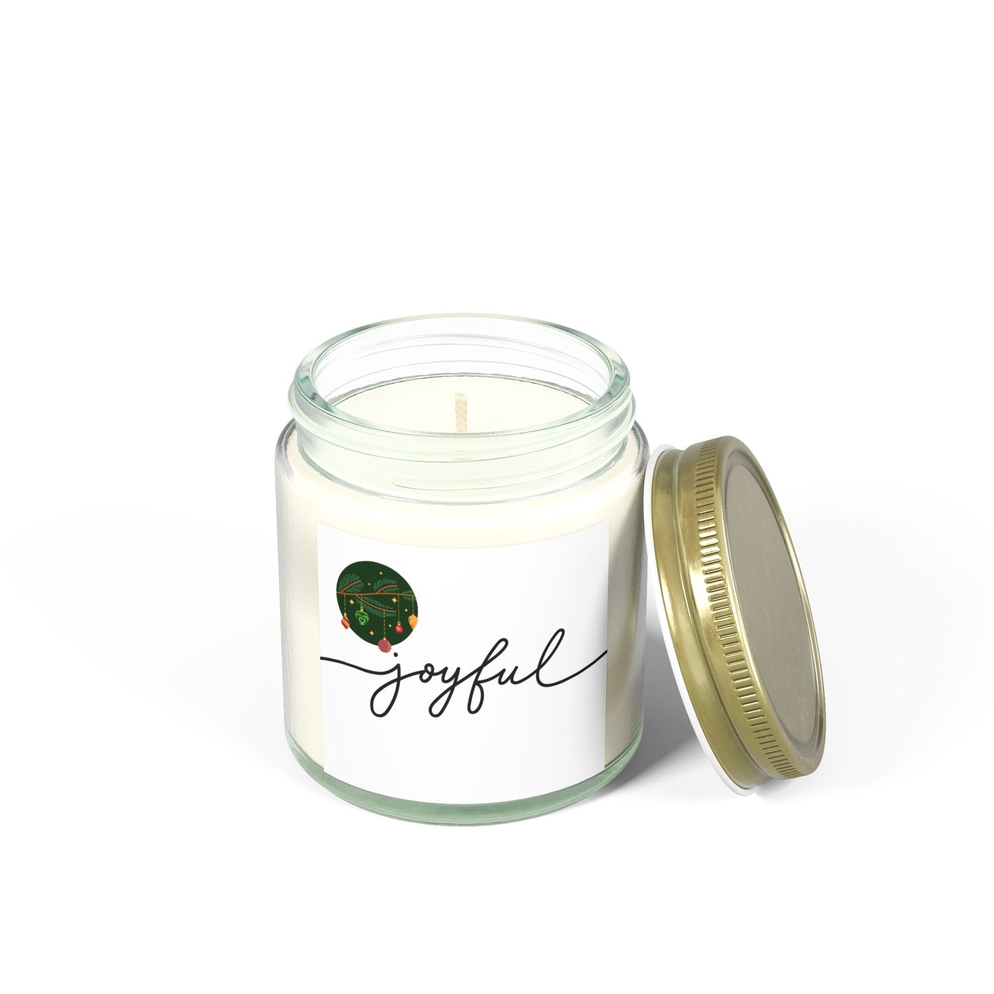 Candles - Joyful Coconut Apricot Scented Candle