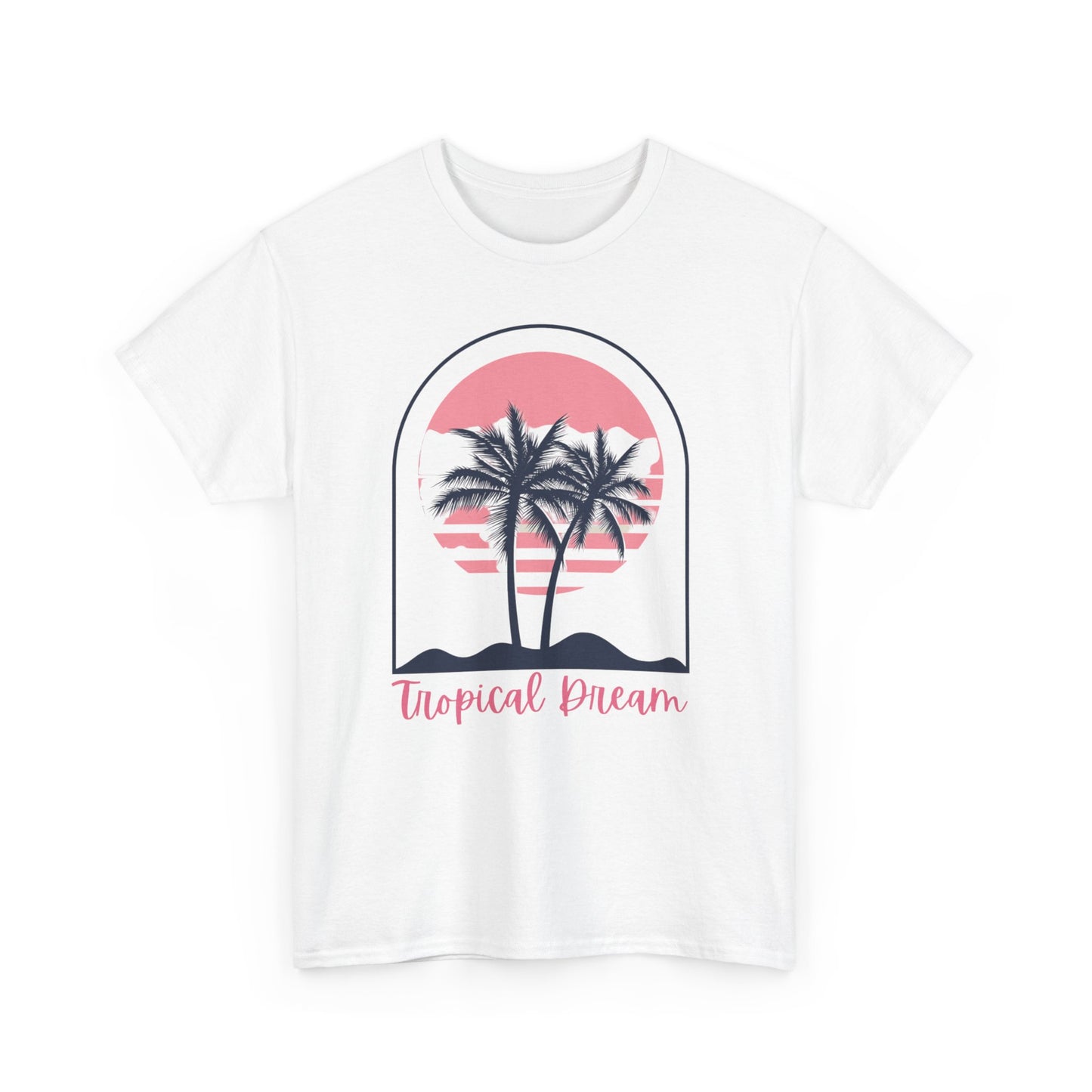 Tropical Dream Tee - Unisex Cotton T-Shirt, Summer Apparel, Beachwear, Vacation Shirt, Casual Outfit