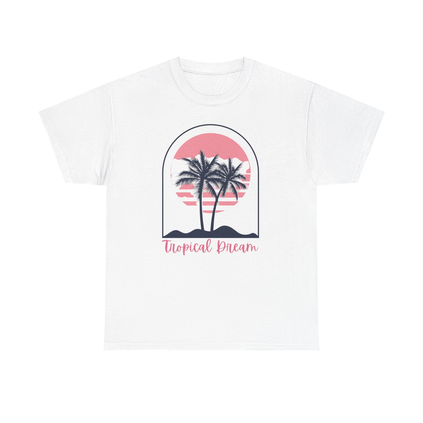 Tropical Dream Tee - Unisex Cotton T-Shirt, Summer Apparel, Beachwear, Vacation Shirt, Casual Outfit