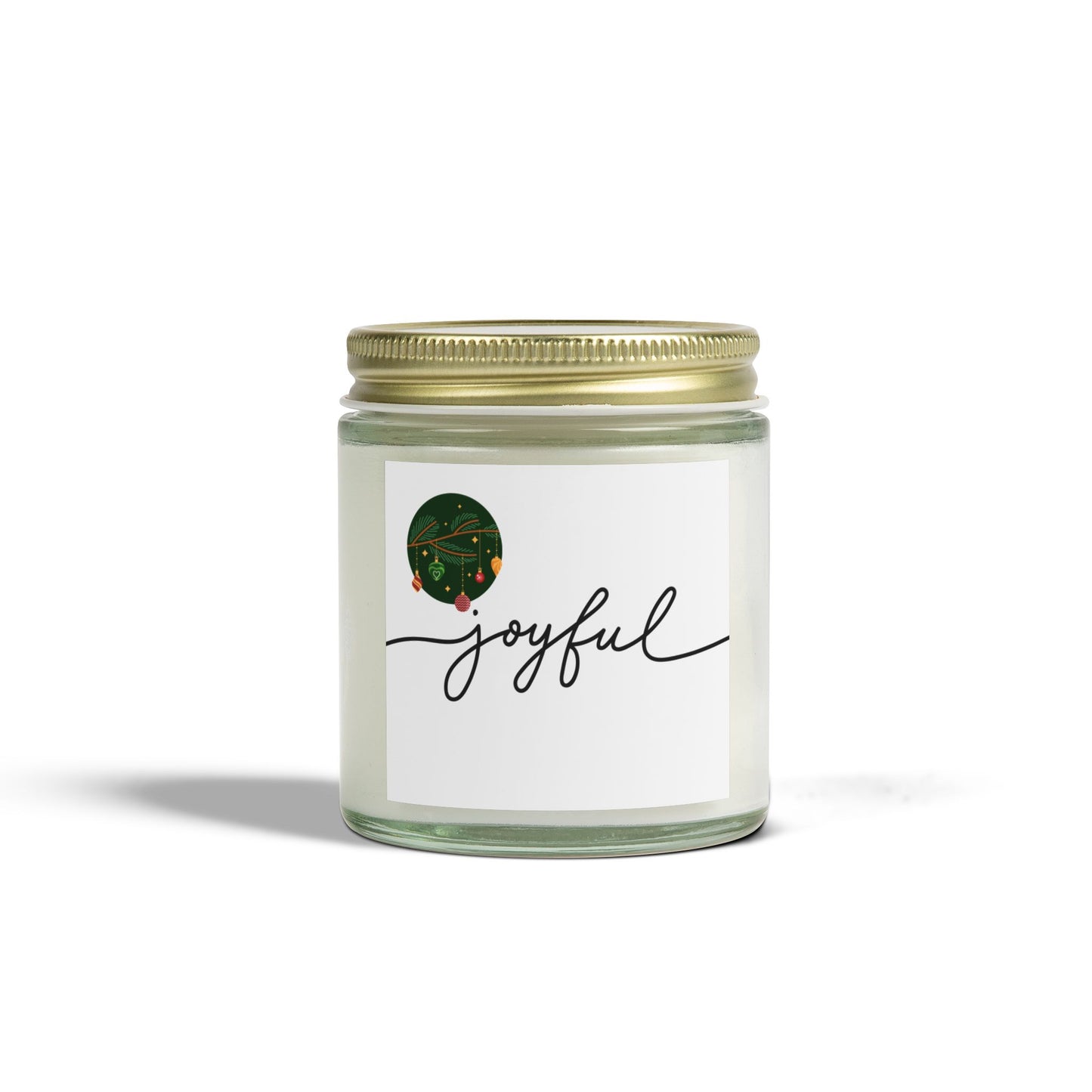 Candles - Joyful Coconut Apricot Scented Candle