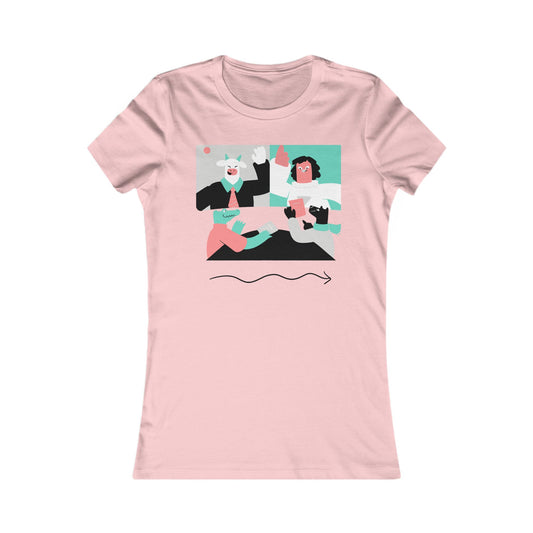 Women’s Favorite Tee - Fun & Playful Graphic Tee for Everyday Comfort