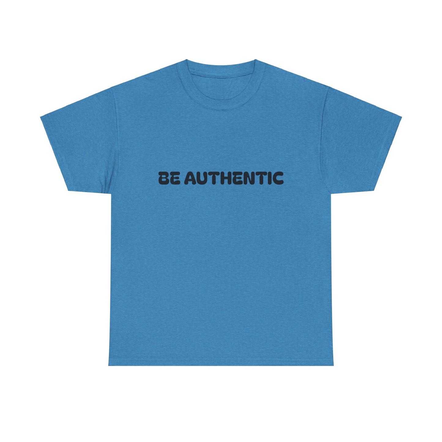 ‘Be Authentic’ Unisex Heavy Cotton Tee