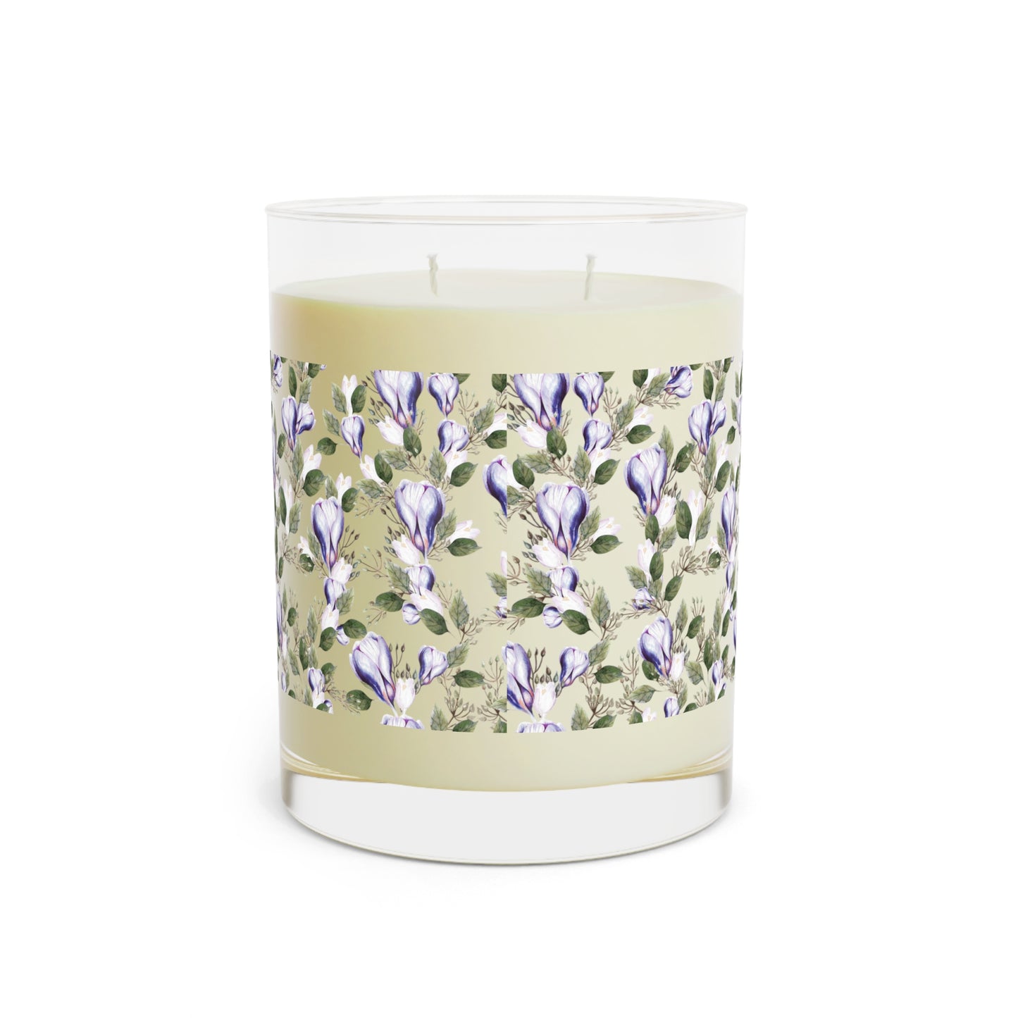 ‘Flowers’ Scented Candle - Full Glass, 11oz