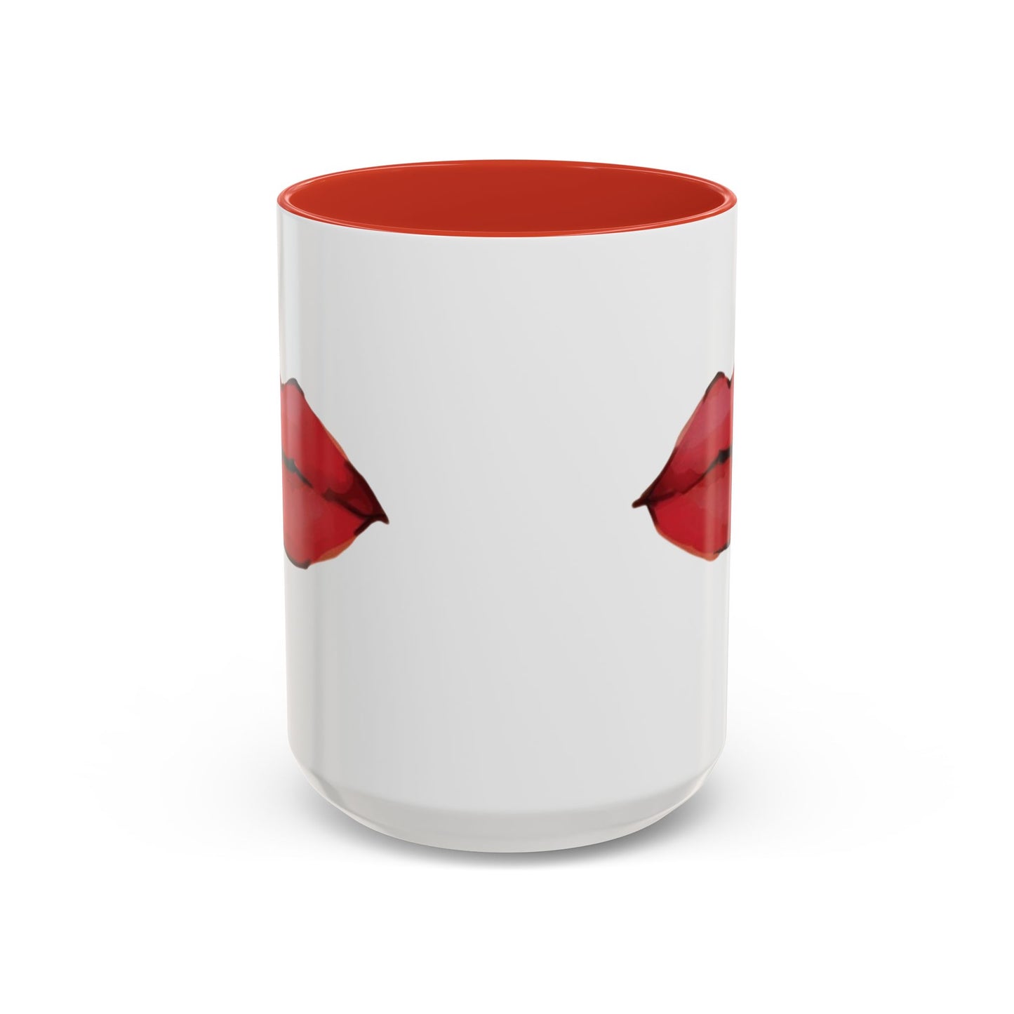 ‘Red Lips’ Accent Coffee Mug (11, 15oz)