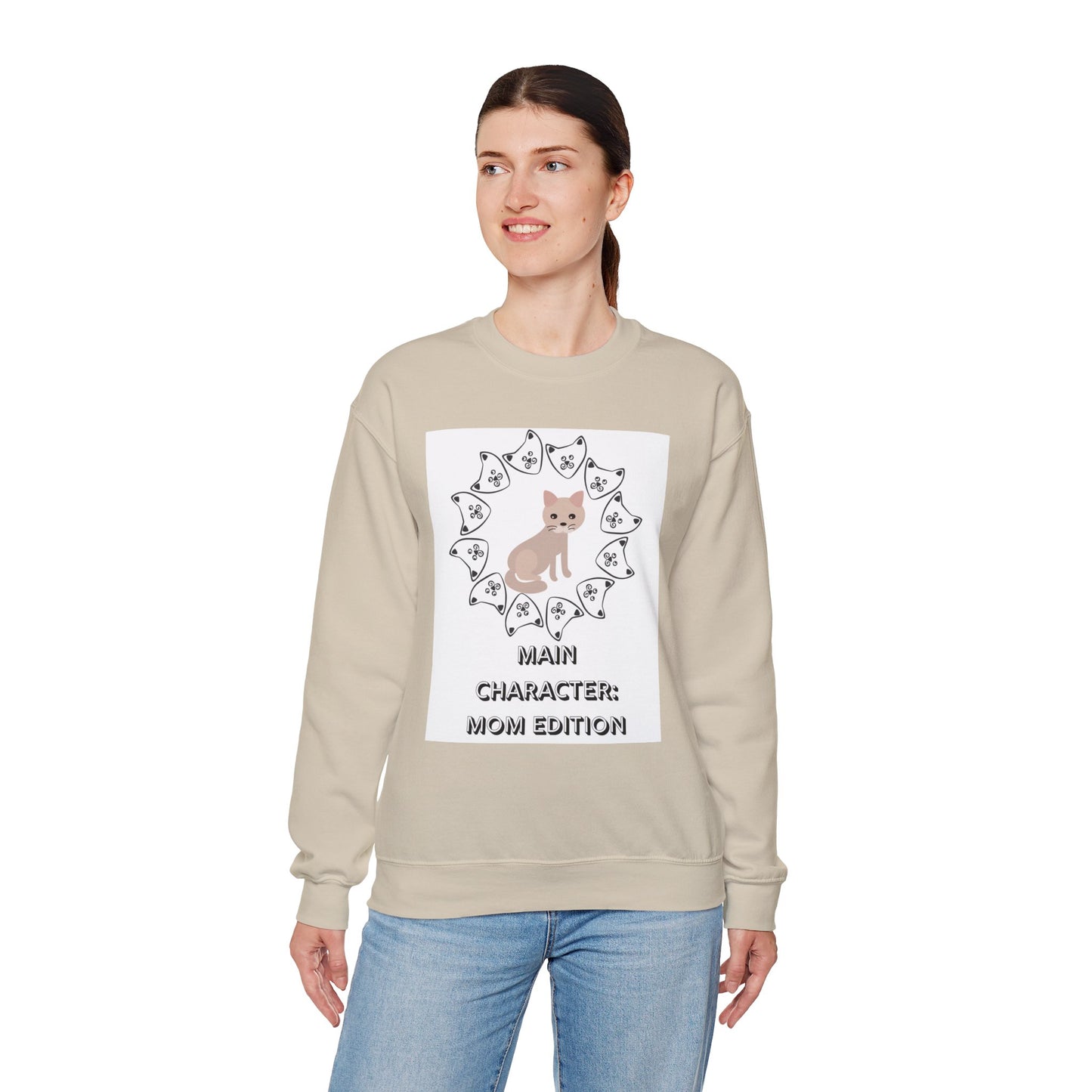 Main Character: Mom Edition Crewneck Sweatshirt - Cozy & Fun